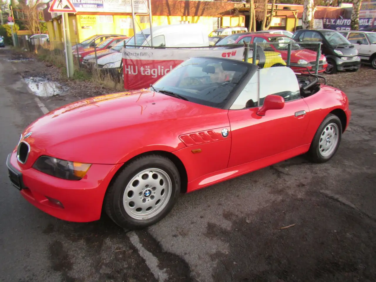 BMW Z3 Klima Leder Alarm Alu Z-Line 2. Hand SHZ, foto 5
