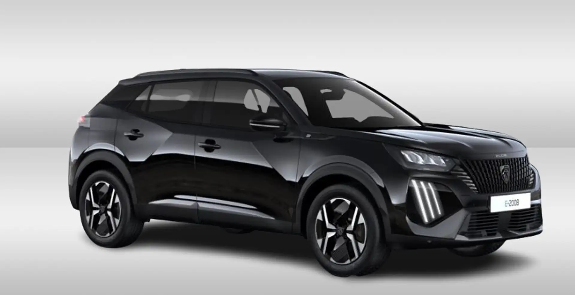 Peugeot e-2008 EV Allure 54 kWh WARMTEPOMP - KEYLESS - GRATIS WAL Чорний - 2