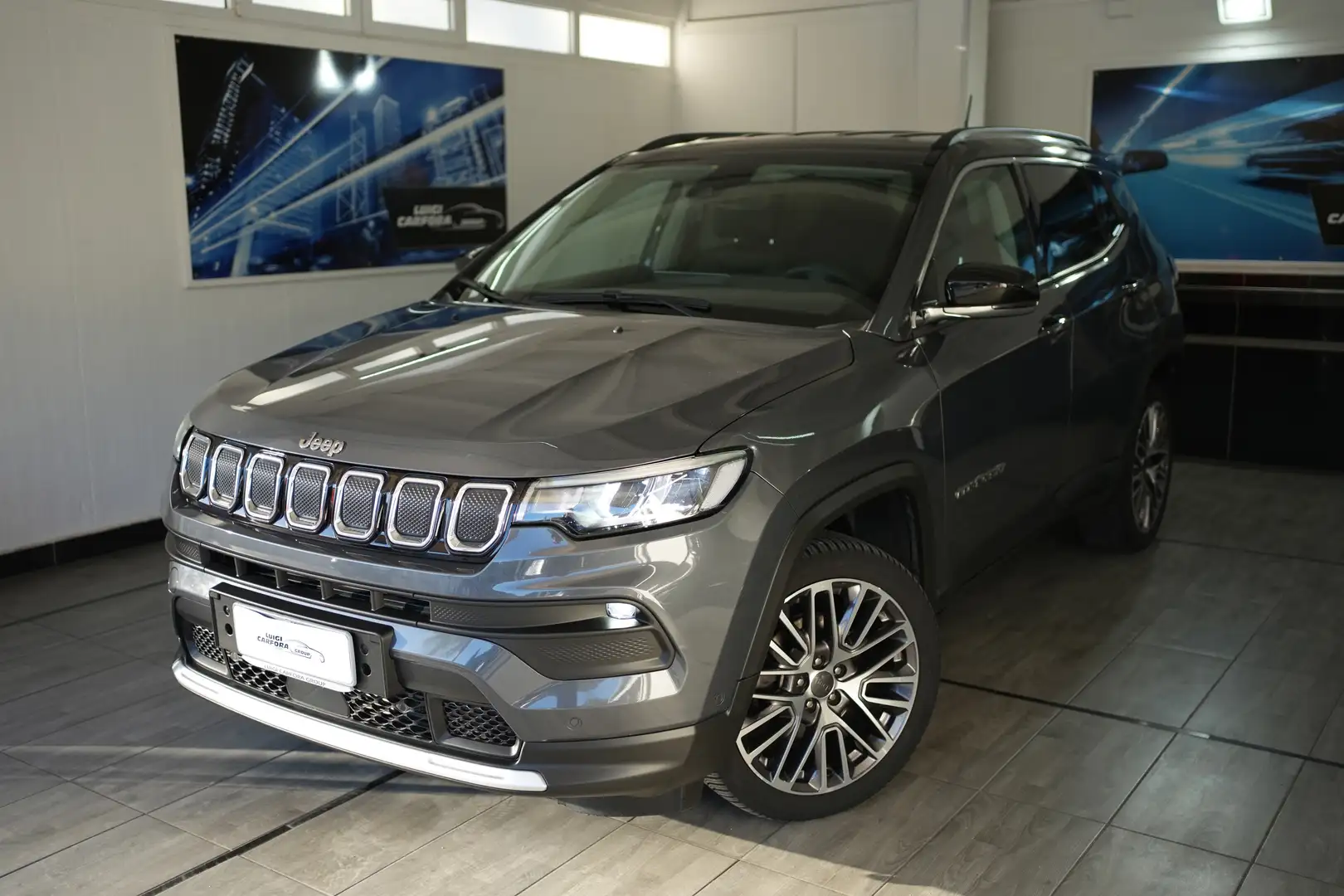 Jeep Compass 1.6 Multijet II 2WD Limited Gris - 1