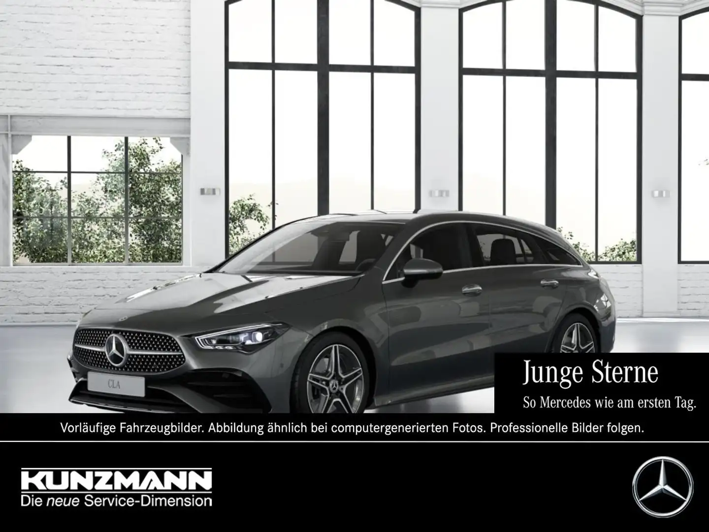 Mercedes-Benz CLA 200 d SB AMG MBUX Navi-Prem. EasyP Keyless Grau - 1