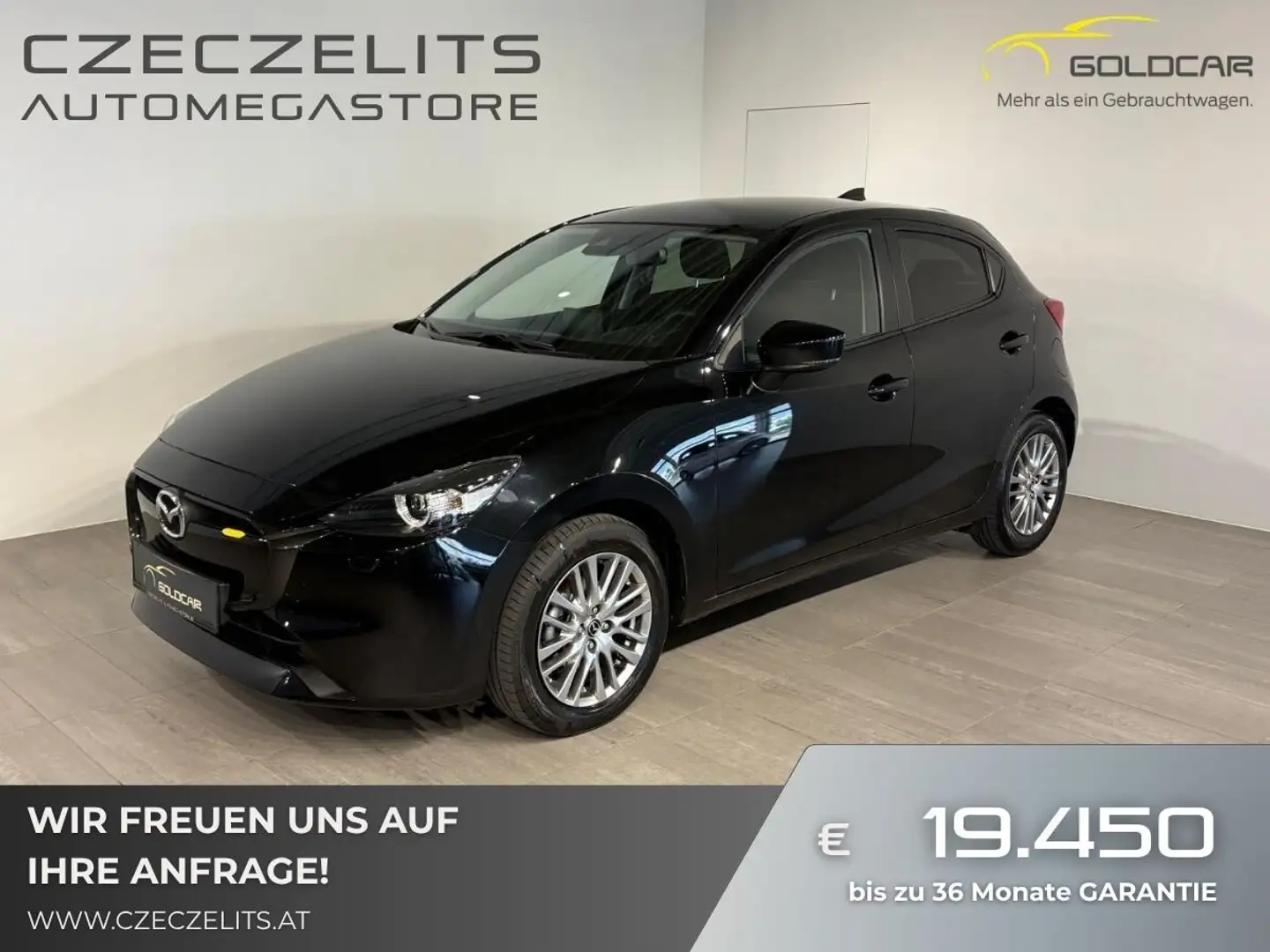 Mazda 2 Mazda2 e-Skyactiv G90 Exclusive Line Schwarz - 1