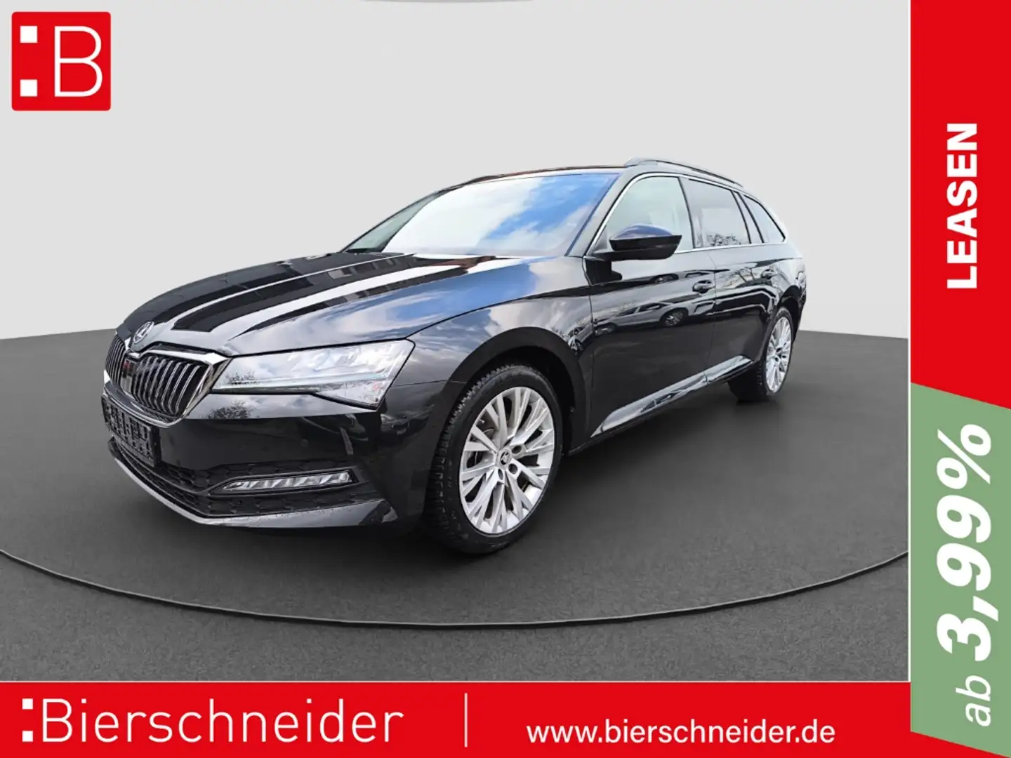 Skoda Superb Combi 1.5 TSI DSG Ambition LED NAVI ACC PDC SHZ SM Schwarz - 1