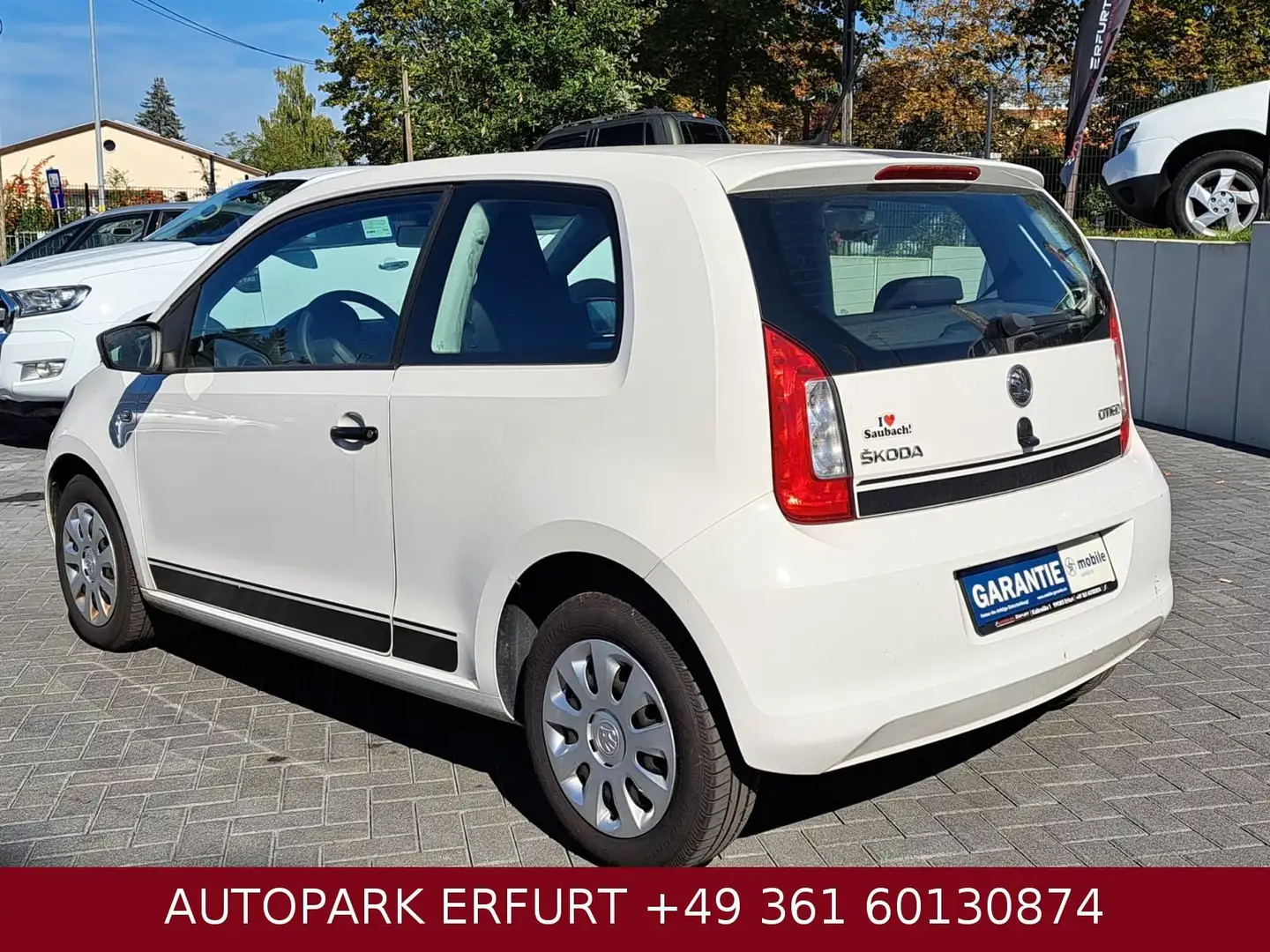 Skoda Citigo 1.0 MPI 44kW Ambition*Klima*TÜV+SERVICE N White - 2