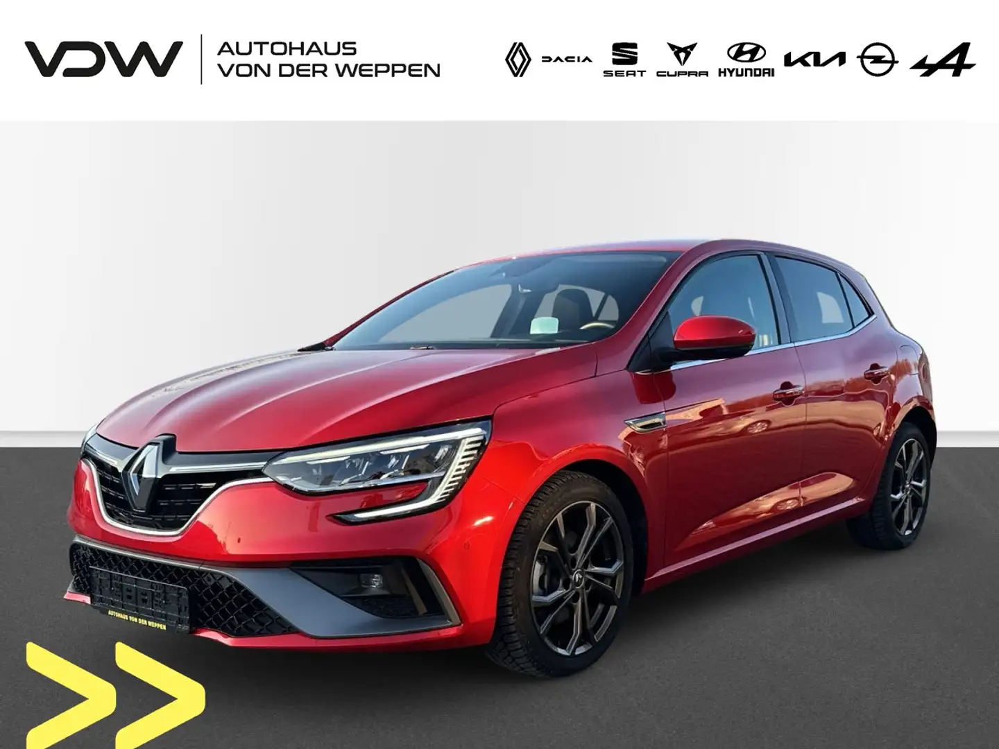 Renault Megane R.S. Line 160 Plug In Klima Navi Einparkhilfe Rot - 1