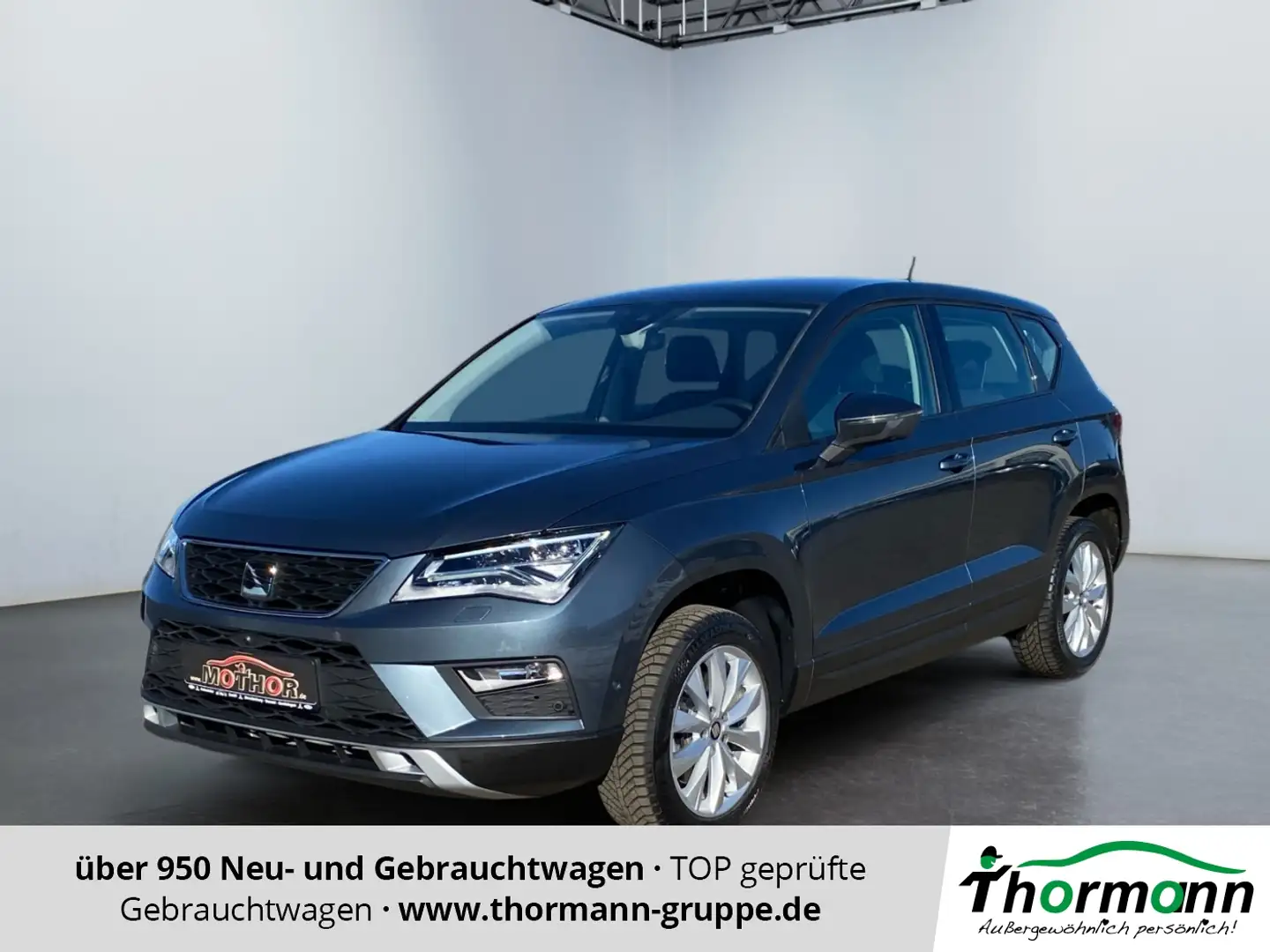 SEAT Ateca Style 1.4 TSI ACC PDC SHZ DAB FLA Grau - 1