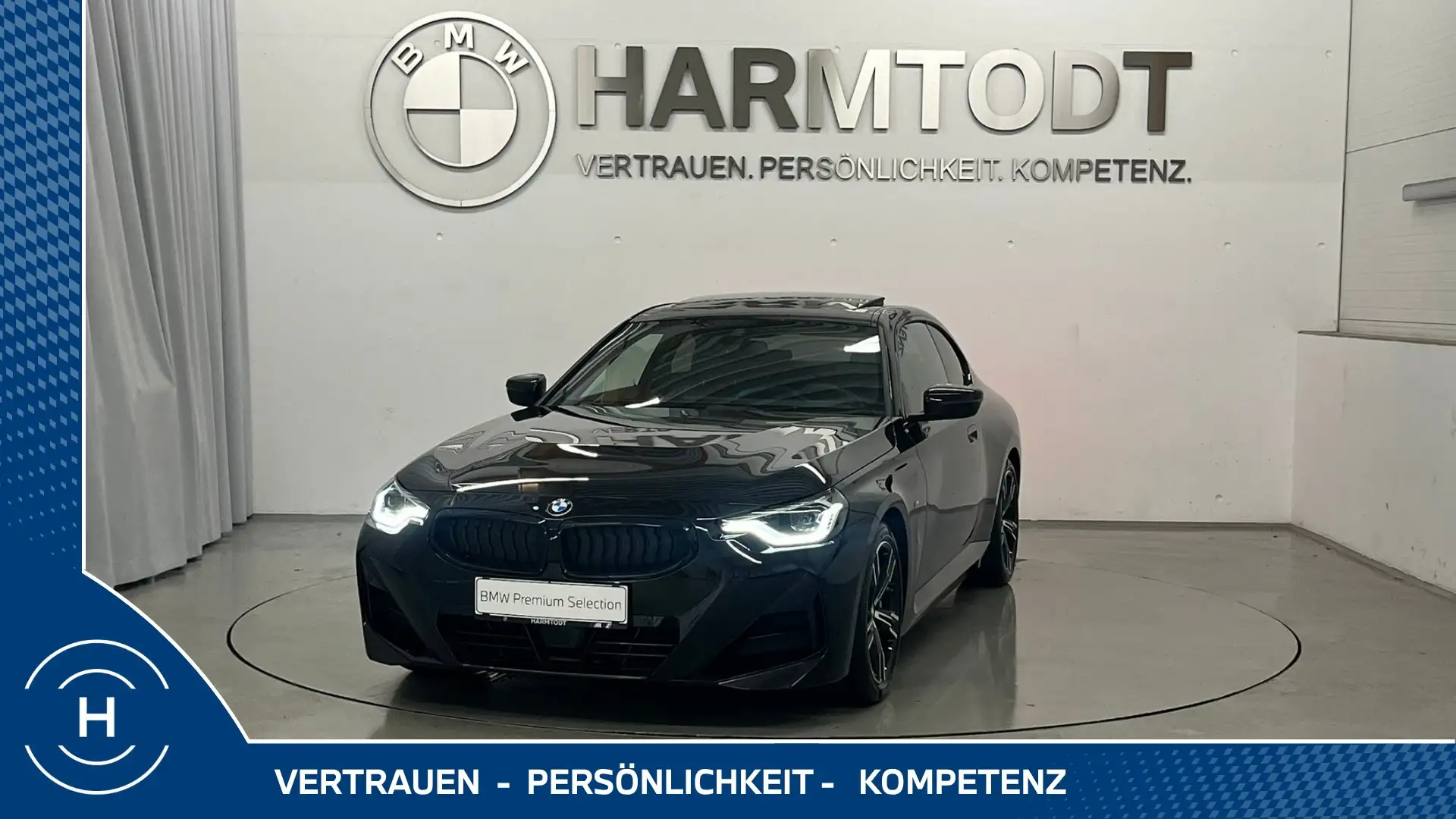BMW 230 i *M-Sportpaket / Glasdach* Schwarz - 1