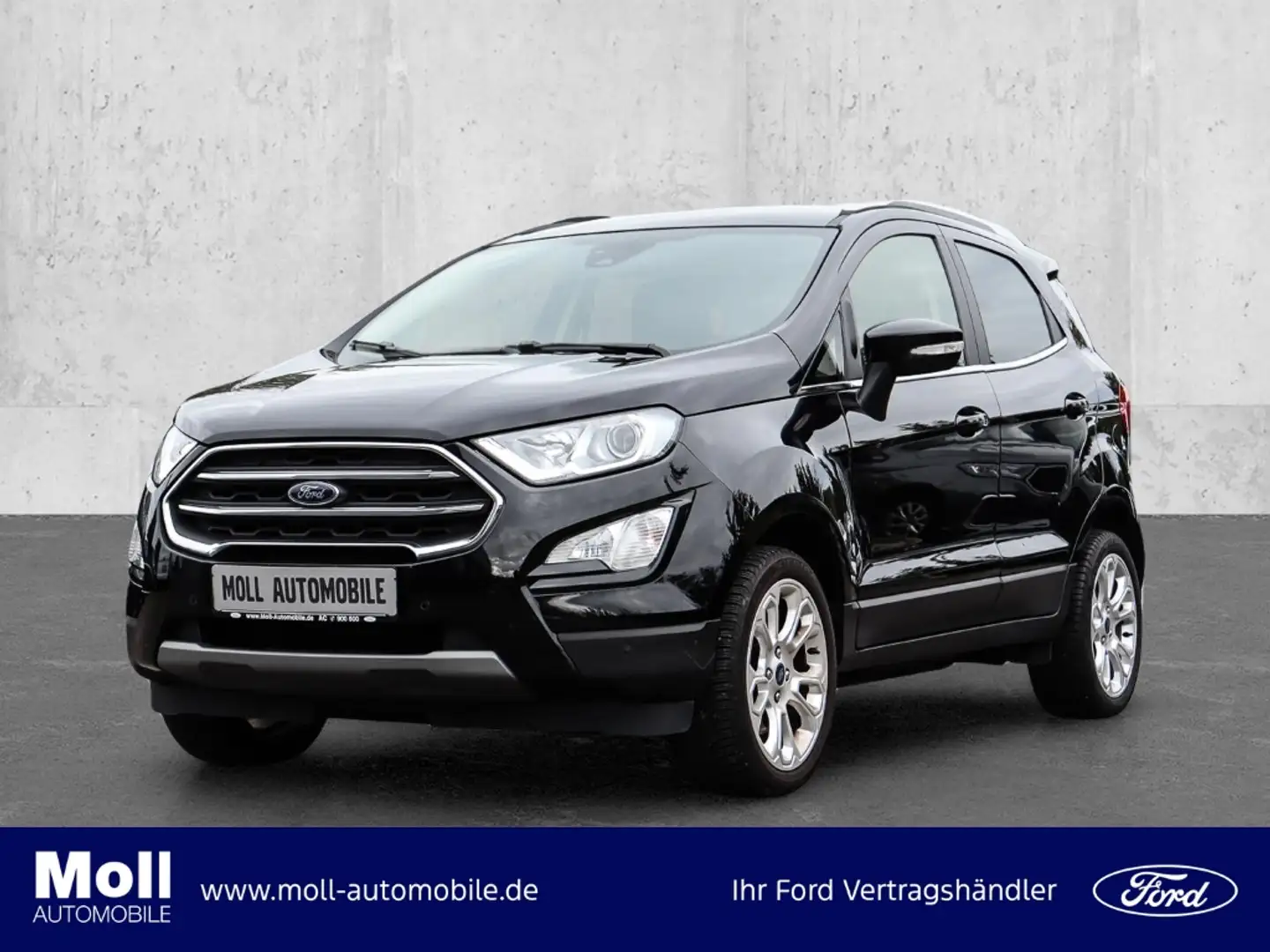 Ford EcoSport Titanium 1.0 EcoBoost EU6d-T Navi Soundsystem B & Schwarz - 1