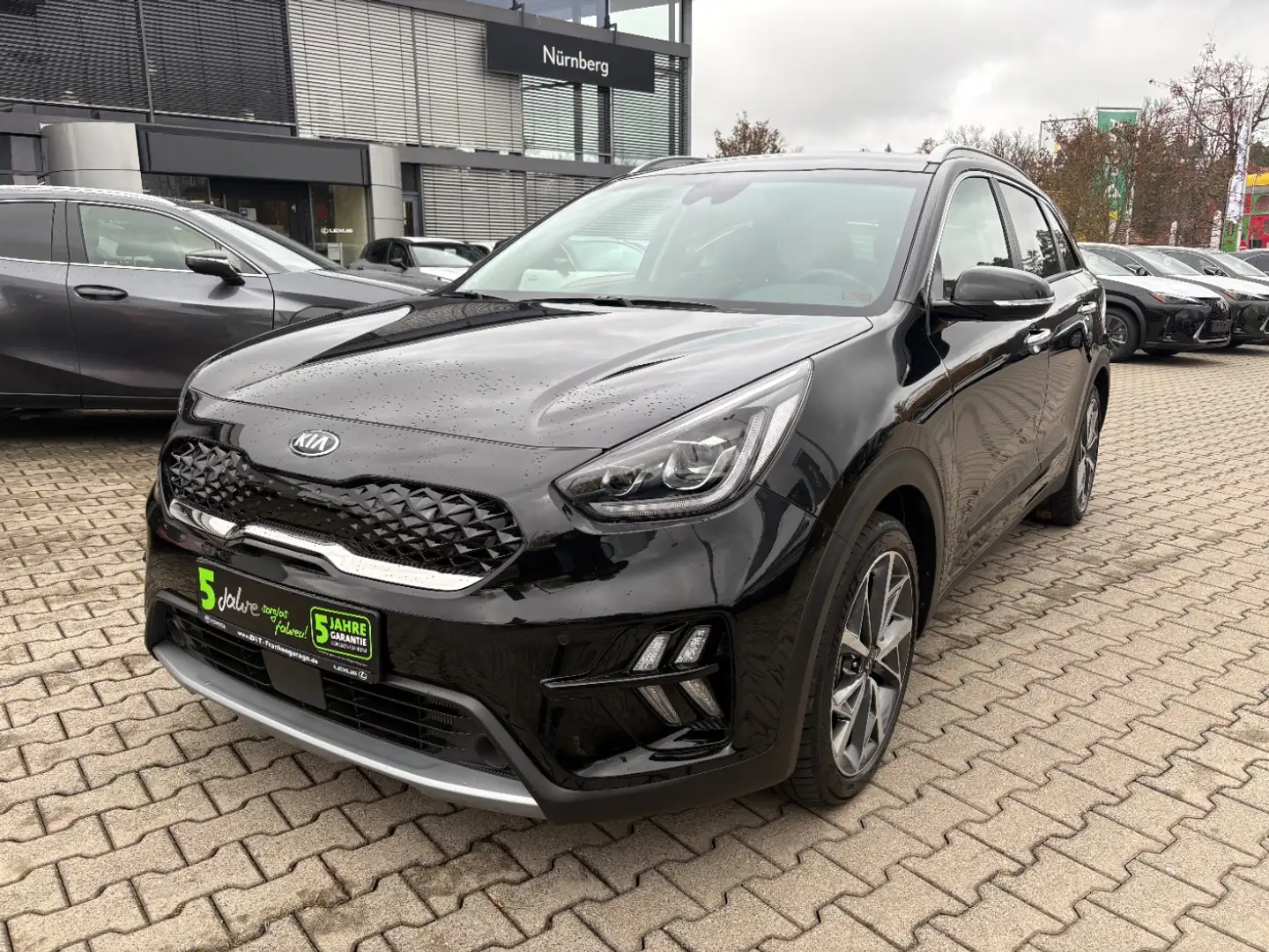 Kia Niro 1.6 Hybrid Spirit Navi, Sitzbelüftung, Xenon Schwarz - 2