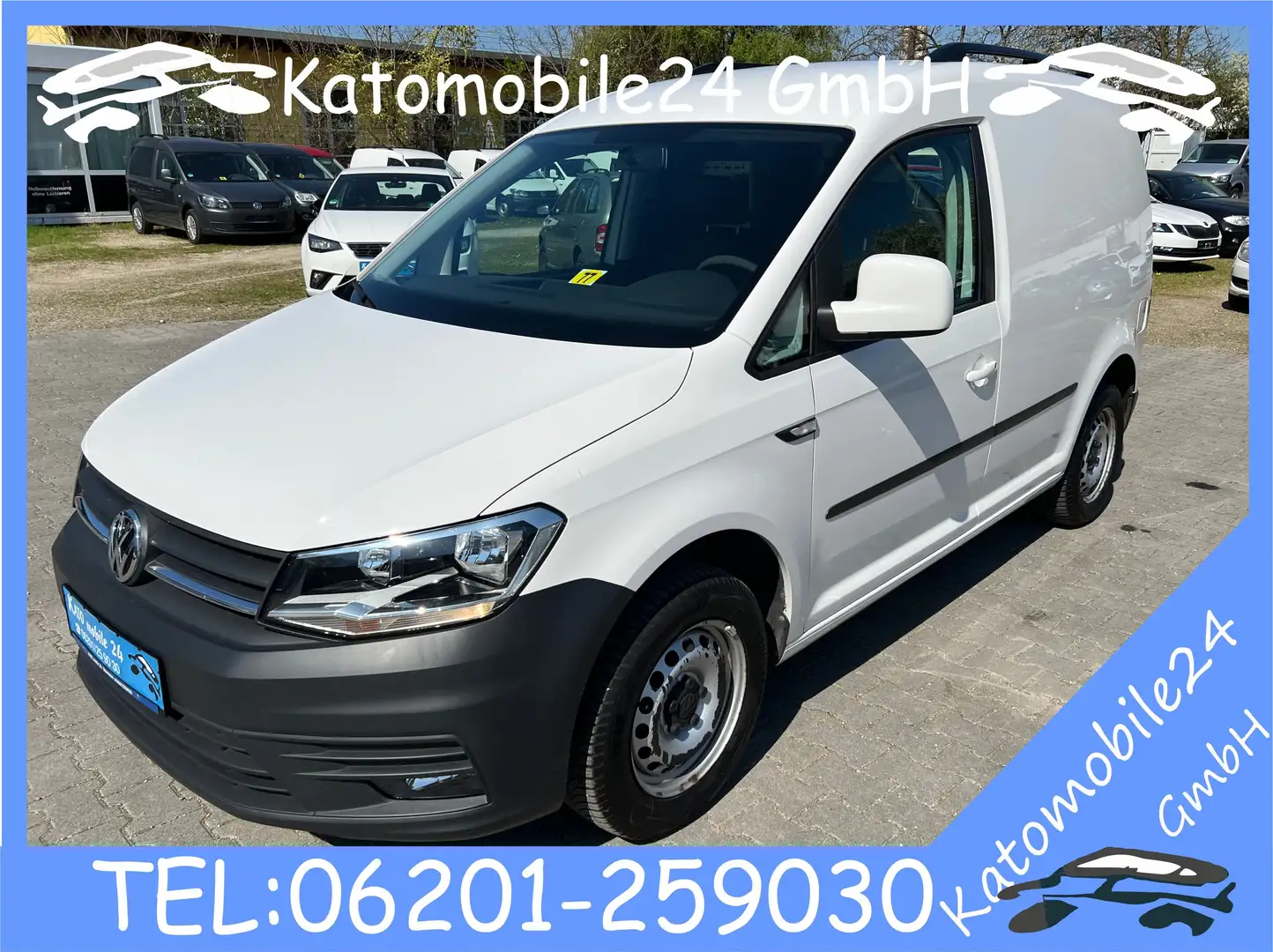 Volkswagen Caddy Kasten 2.0 TDI Sortimo Werkstatteinbau EU6 GRA SHZ Weiß - 1
