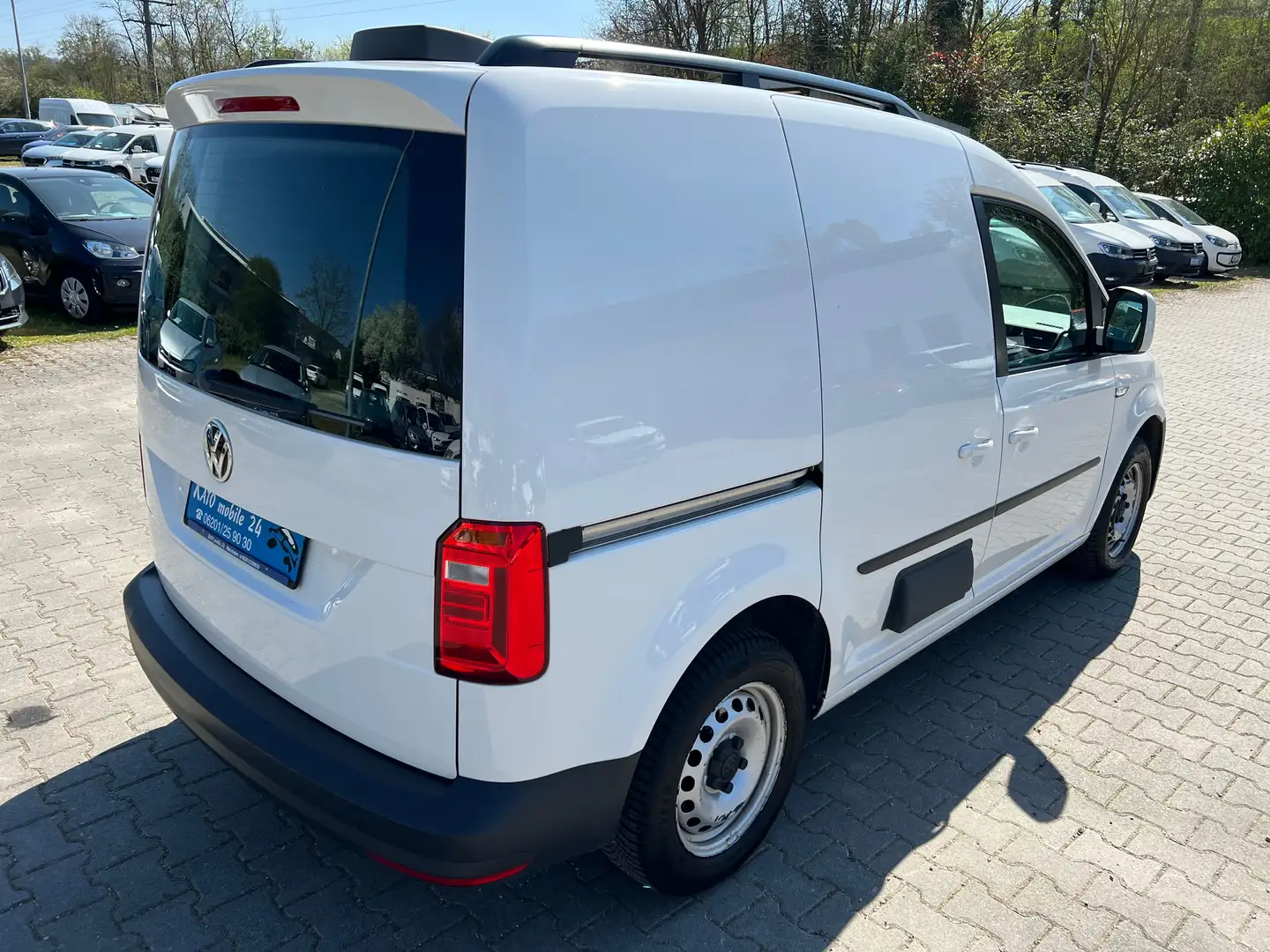 Volkswagen Caddy Kasten 2.0 TDI Sortimo Werkstatteinbau EU6 GRA SHZ Weiß - 2