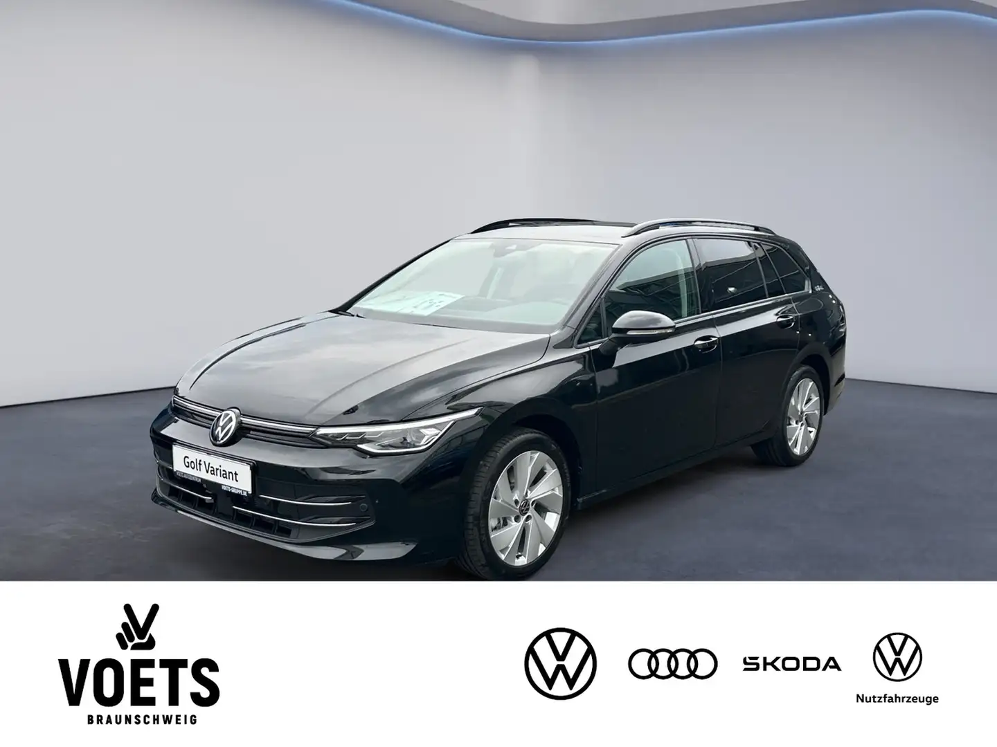 Volkswagen Golf VIII Variant Goal 2.0 TDI DSG TravelAssist Schwarz - 1