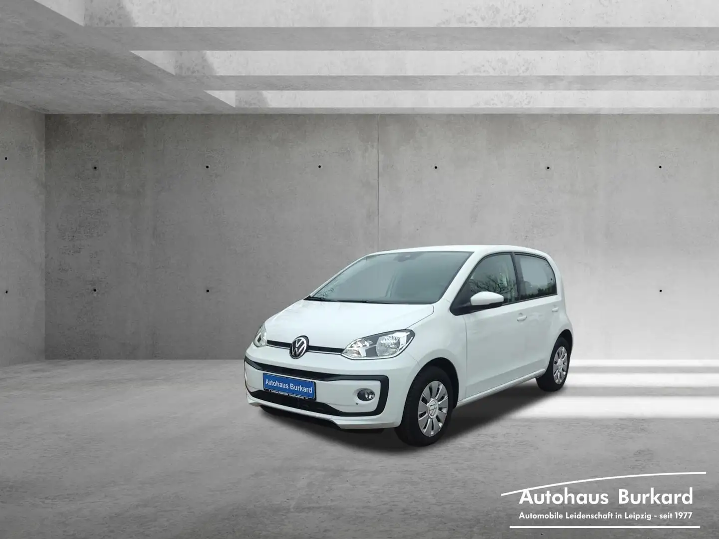 Volkswagen up! Basis 1,0 TSI+65Ps+Klima+Sitzh+Licht-u-Sicht Weiß - 1