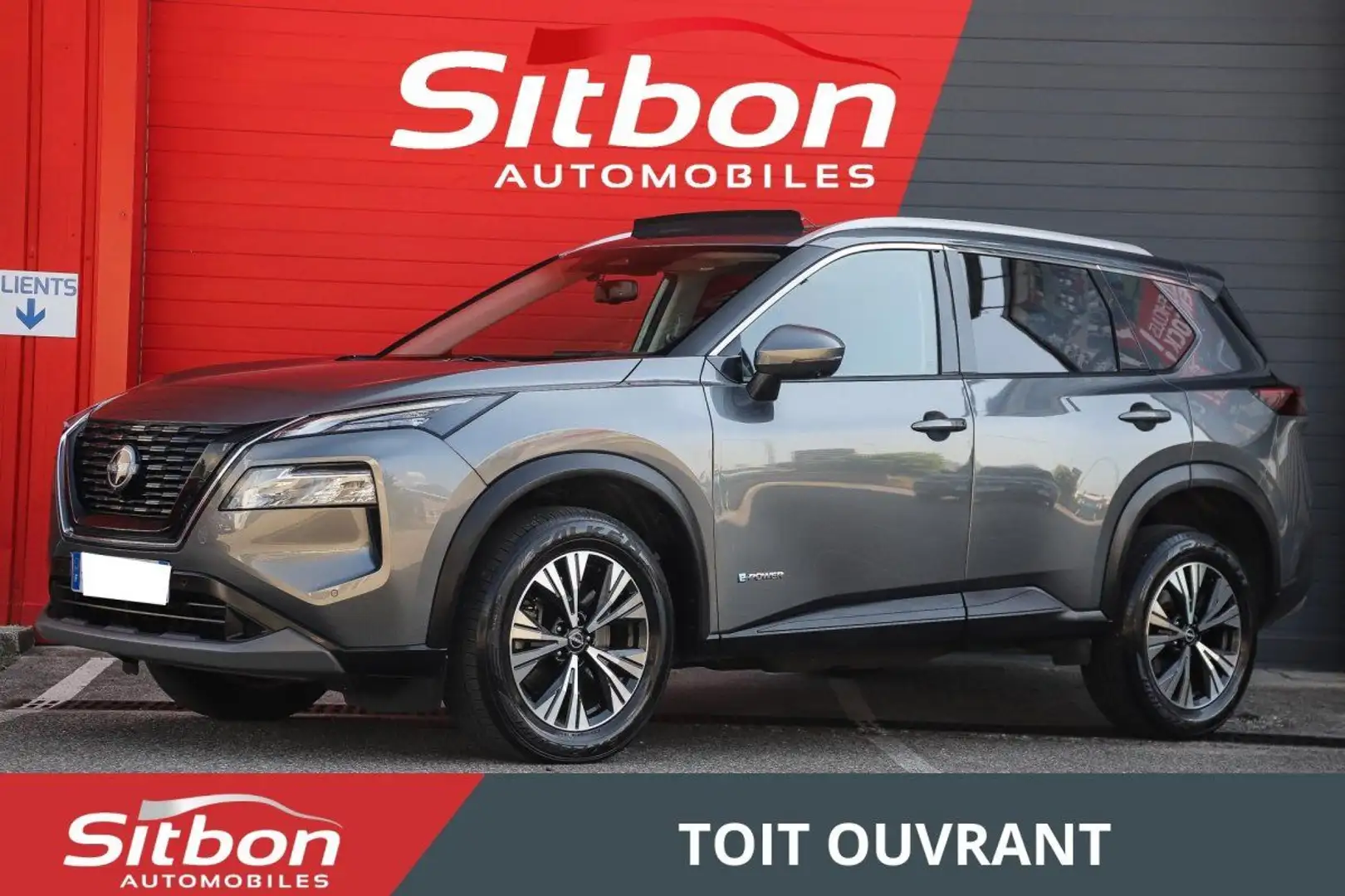 Nissan X-Trail 1.5 e-Power 204 BVA N-Connecta TOIT OUVRANT Gris - 1
