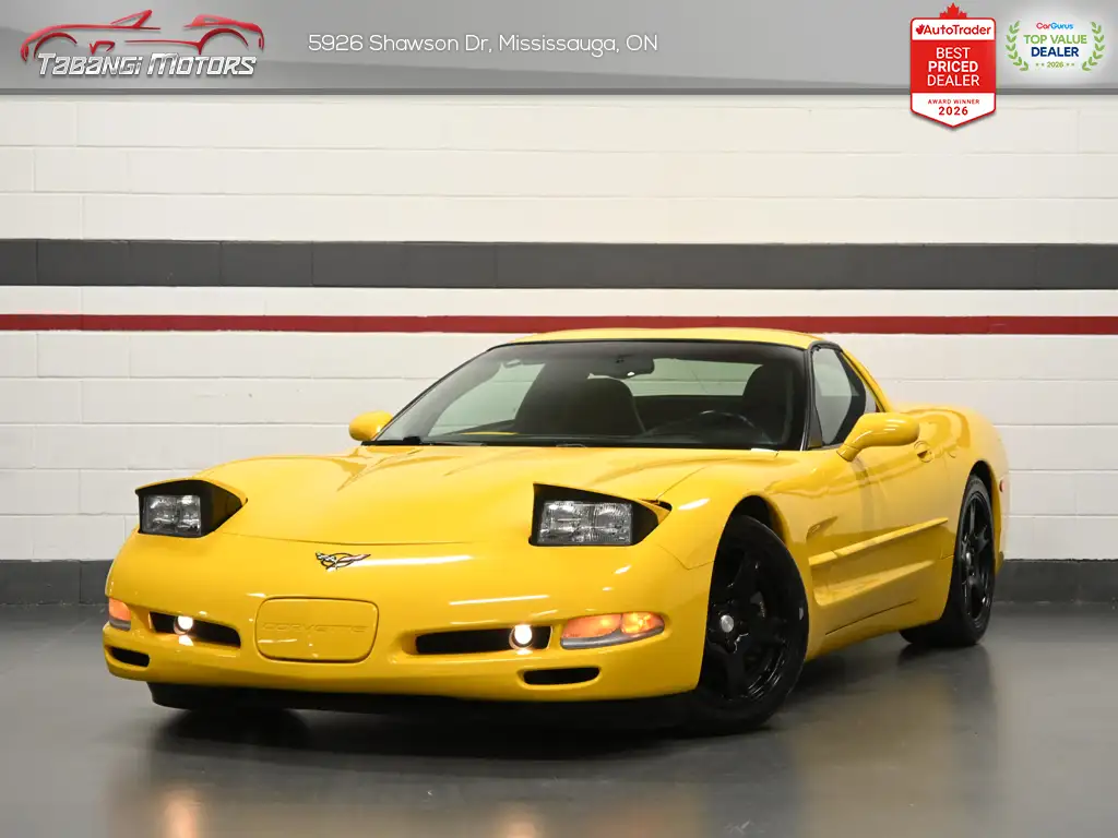 2002 Chevrolet Corvette No Accident BOSE Leather HUD