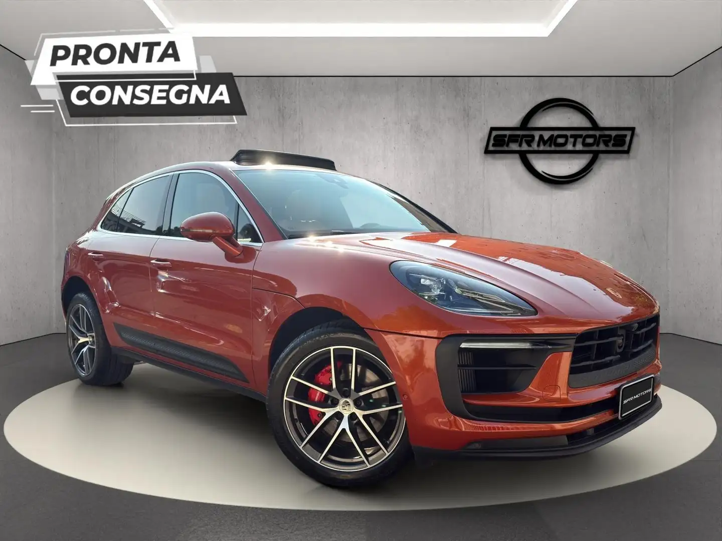 Porsche Macan S 2.9 380cv TETTO/FULL- PREZZO PROMO Arancione - 1