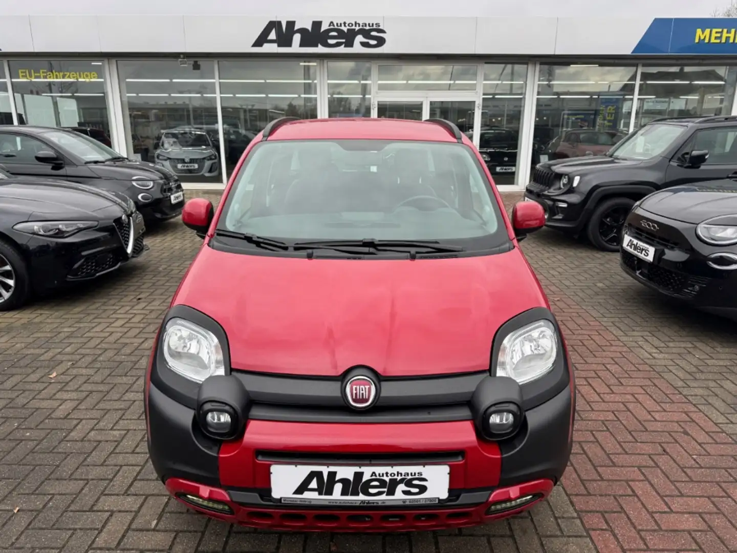 Fiat Panda Cross Red+CARPLAY+KLIMAAUTO+DAB+BLUETOOT+8FACH+ Rouge - 2