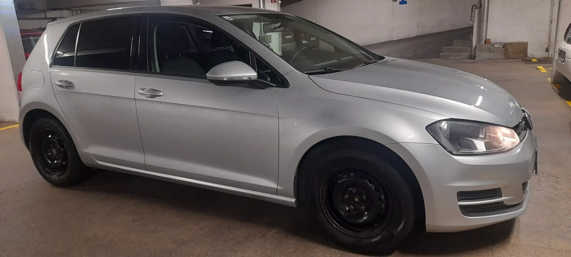 Volkswagen Golf Rabbit 2012 BMT 1,6 TDI DPF Silber - 2