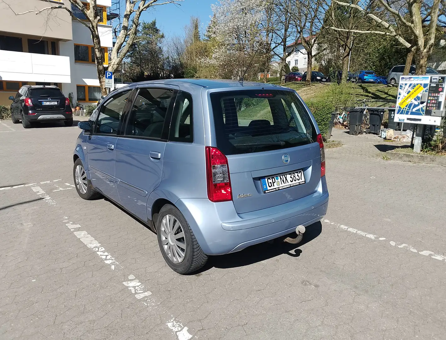 Fiat Idea Idea 1.4 16V Синій - 2