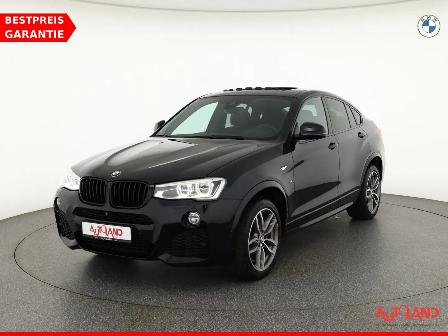 BMW X4 xDrive 30d M Sport LED Navi Standheizung DAB Schwarz - 1