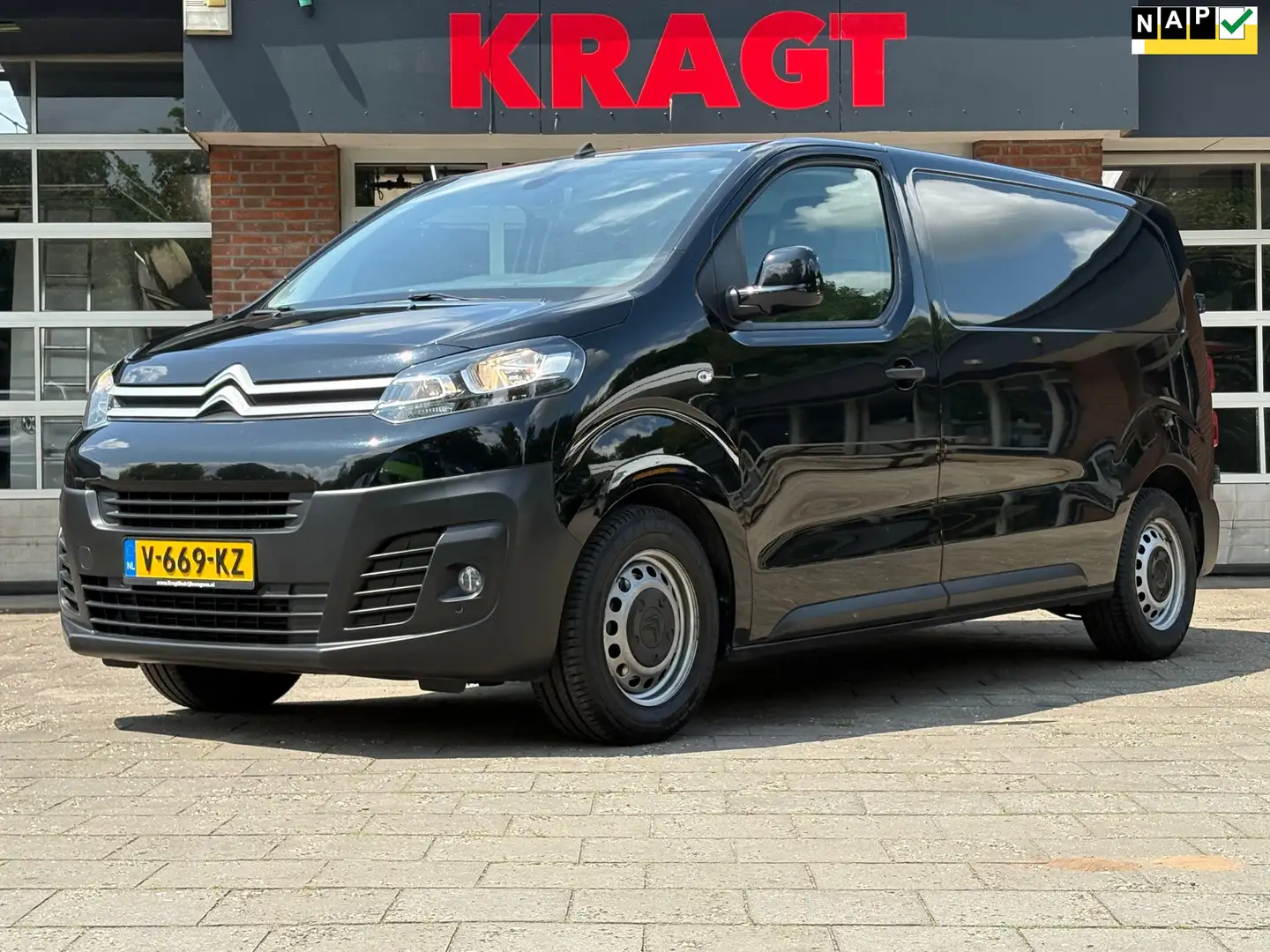 Citroen Jumpy 1.6 BlueHDI 95 Club M S&S, NAP, AUTOMAAT, cruise c Negro - 1