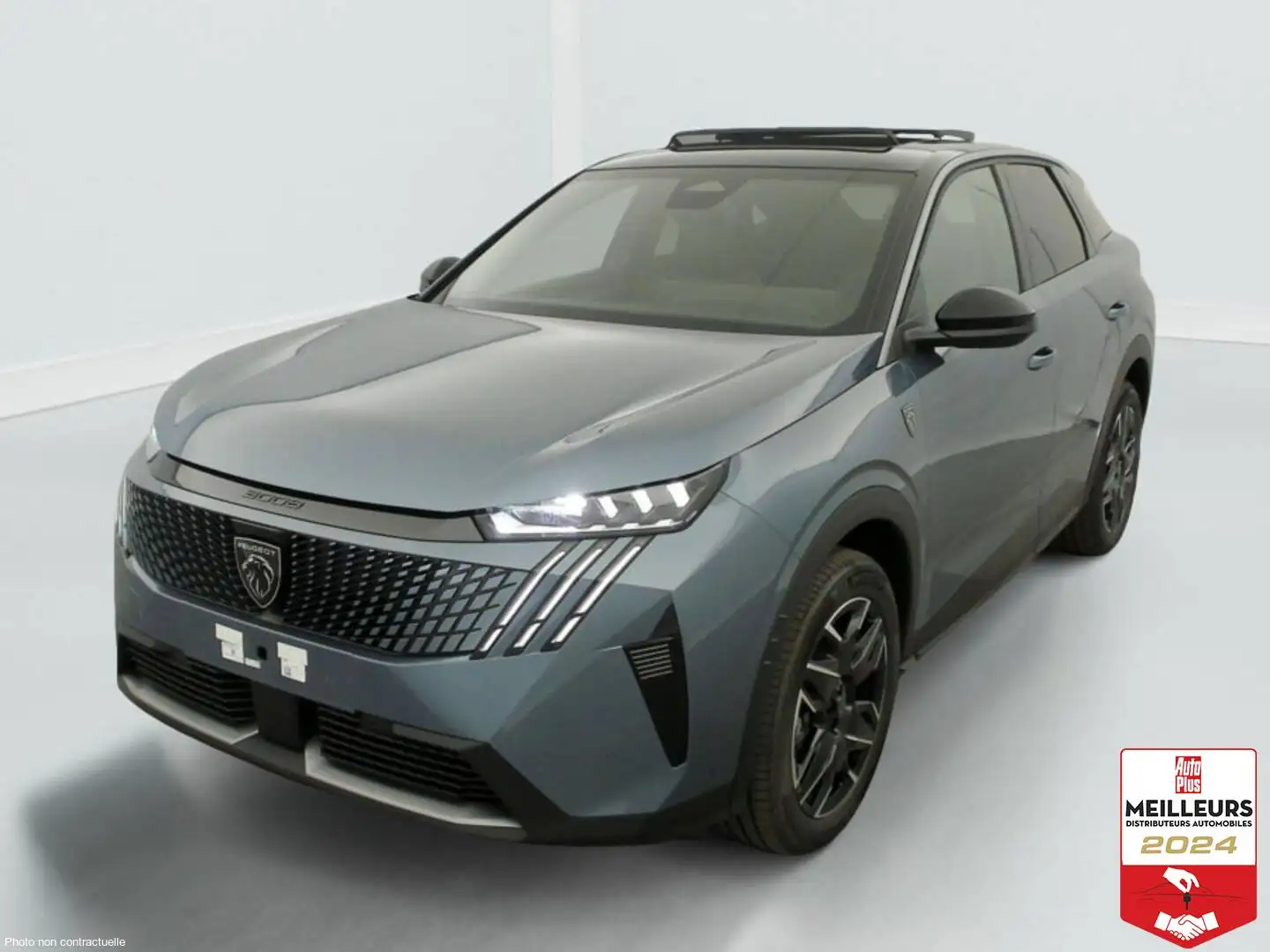 Peugeot 3008 Hybrid 145 e-DCS6 GT Bleu - 1