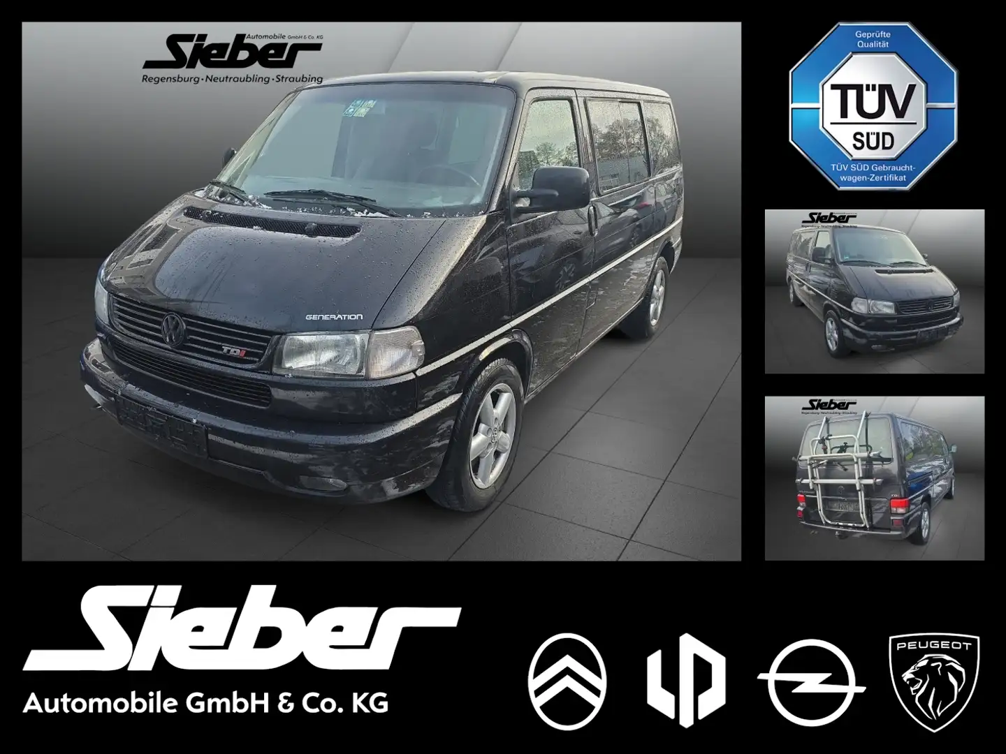 Volkswagen T4 Multivan Multivan T4 **Standheizung**8-fach bereift** Fekete - 1