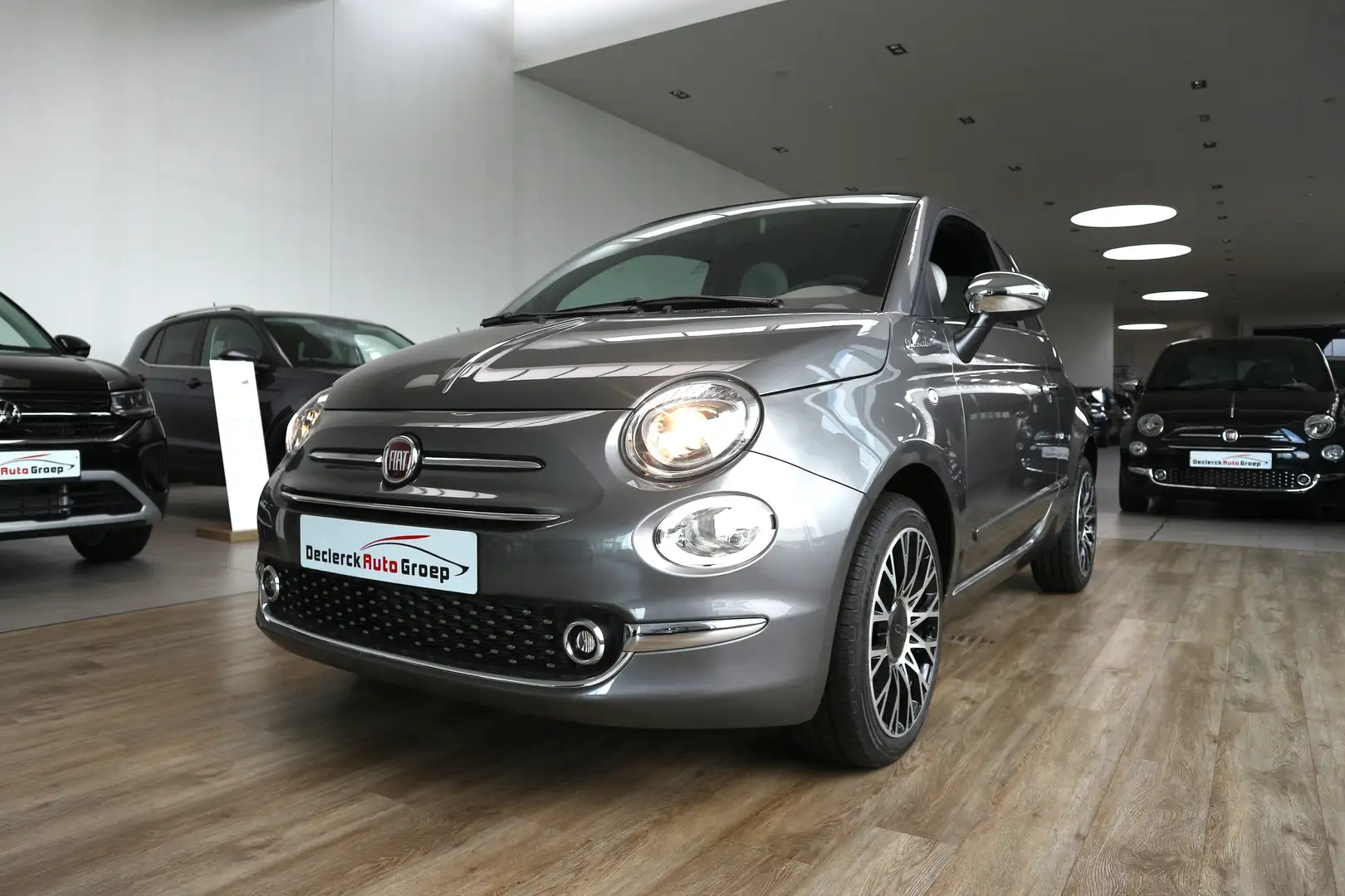 Fiat 500 GLAZEN PANODAK*DOLCE VITA*NIEUW*TOPAUTO !!! Gri - 1