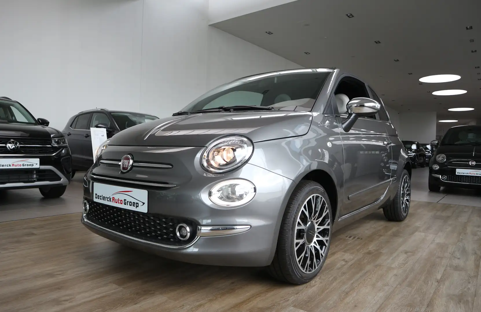Fiat 500 GLAZEN PANODAK*DOLCE VITA*NIEUW*TOPAUTO !!! Gri - 2