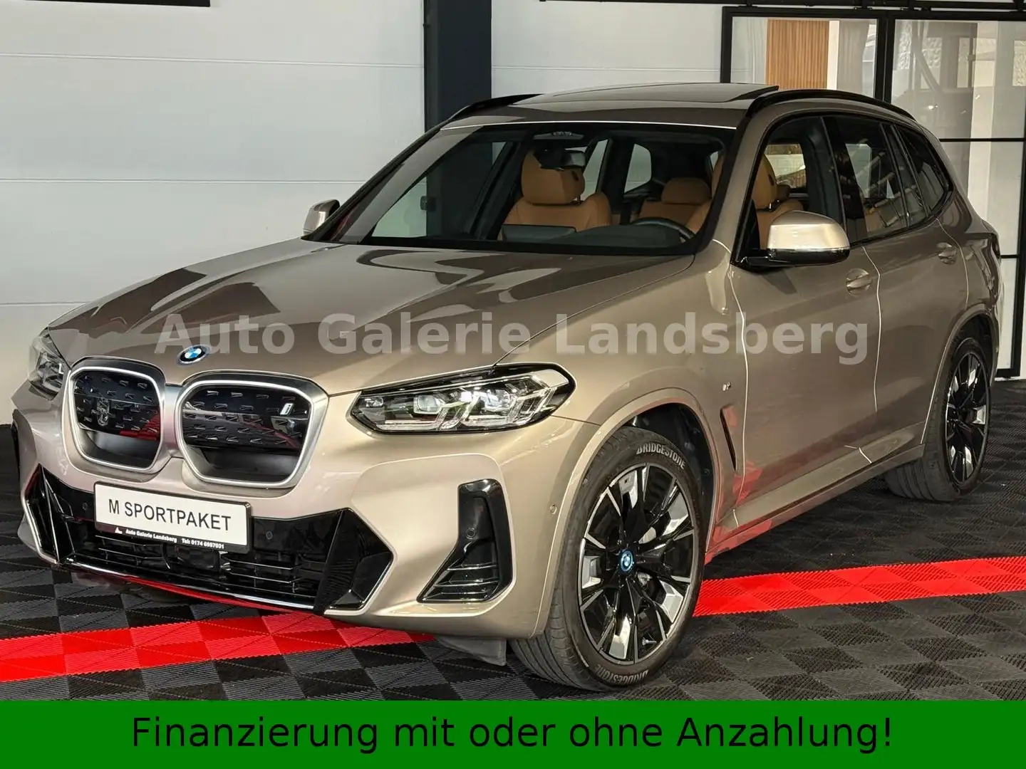 BMW iX3 +M SPORT*LED*Leder*20 Zoll*Pano*ACC*AHK Silber - 1