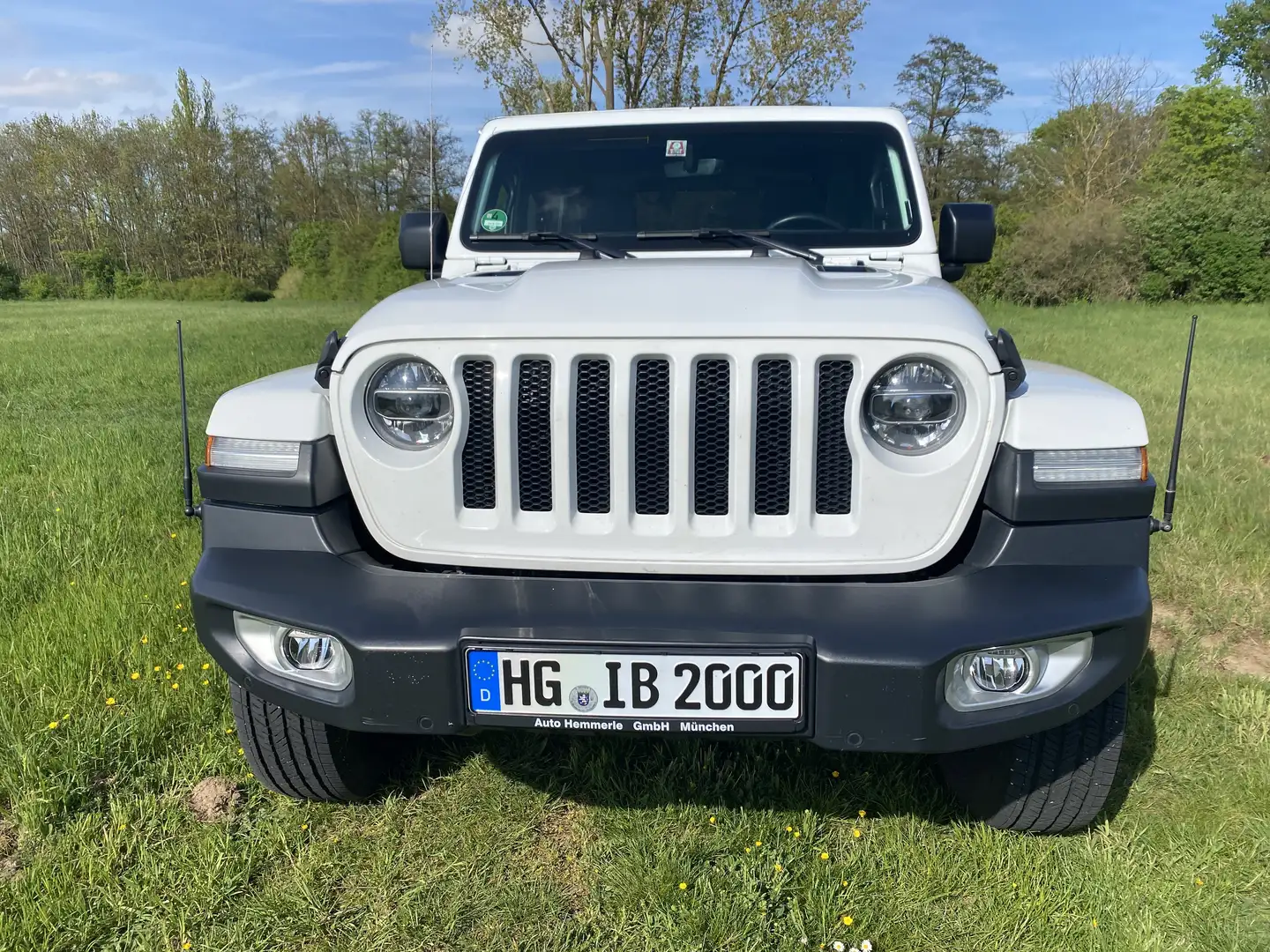 Jeep Wrangler Sahara Weiß - 2