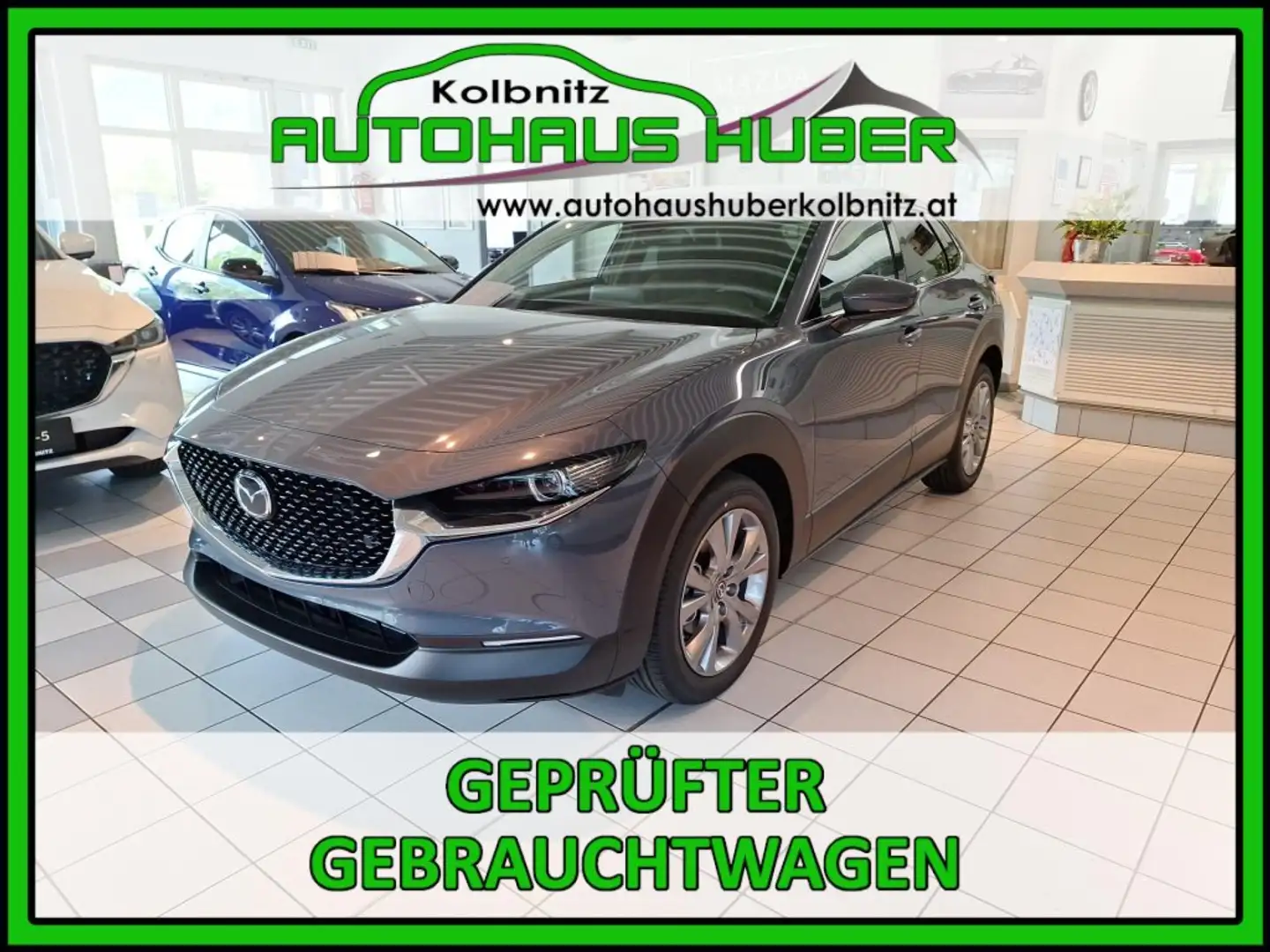 Mazda CX-30 G150 AUT AWD EXCLUSIVE DASO DESI Grau - 1
