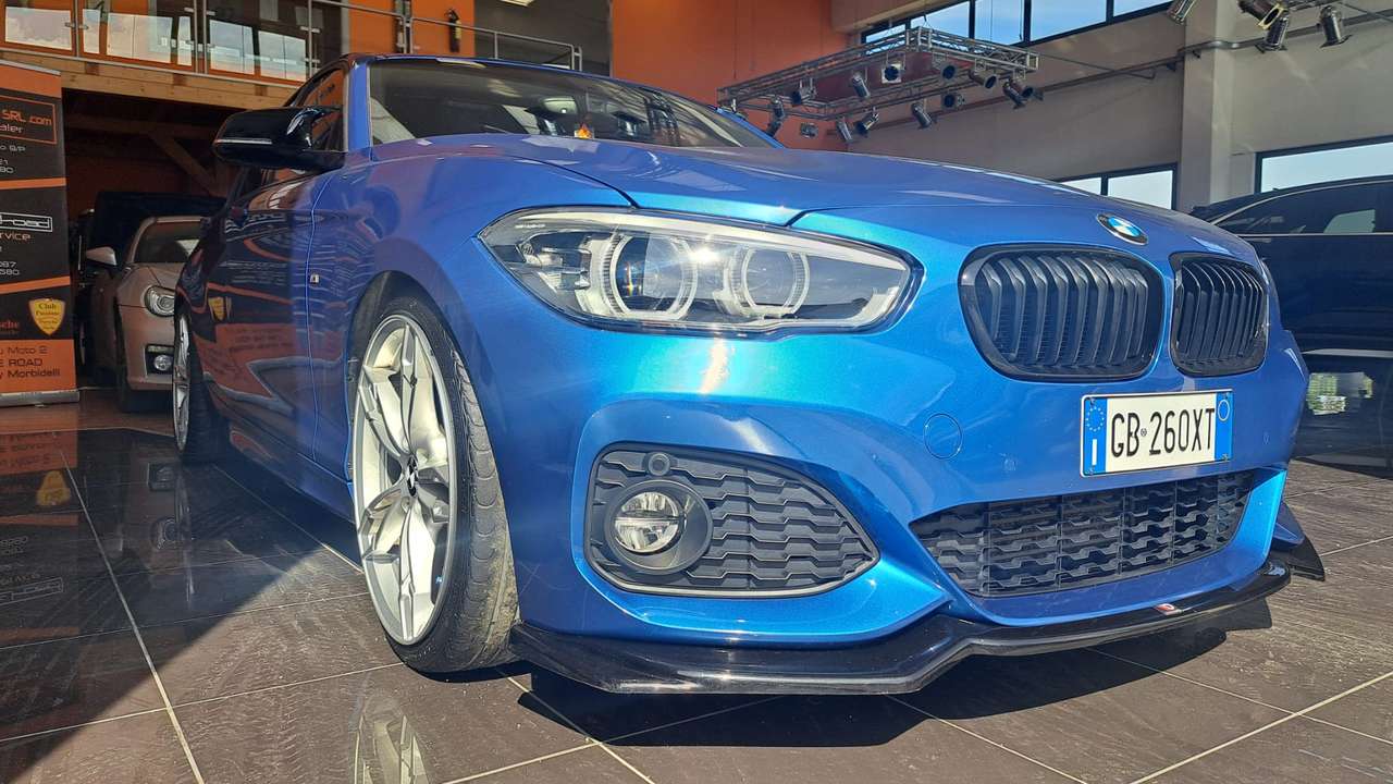 BMW 125 PACK M-SPORT/FARI LED/STEPTRONIC/F1/CERCHI 19"////