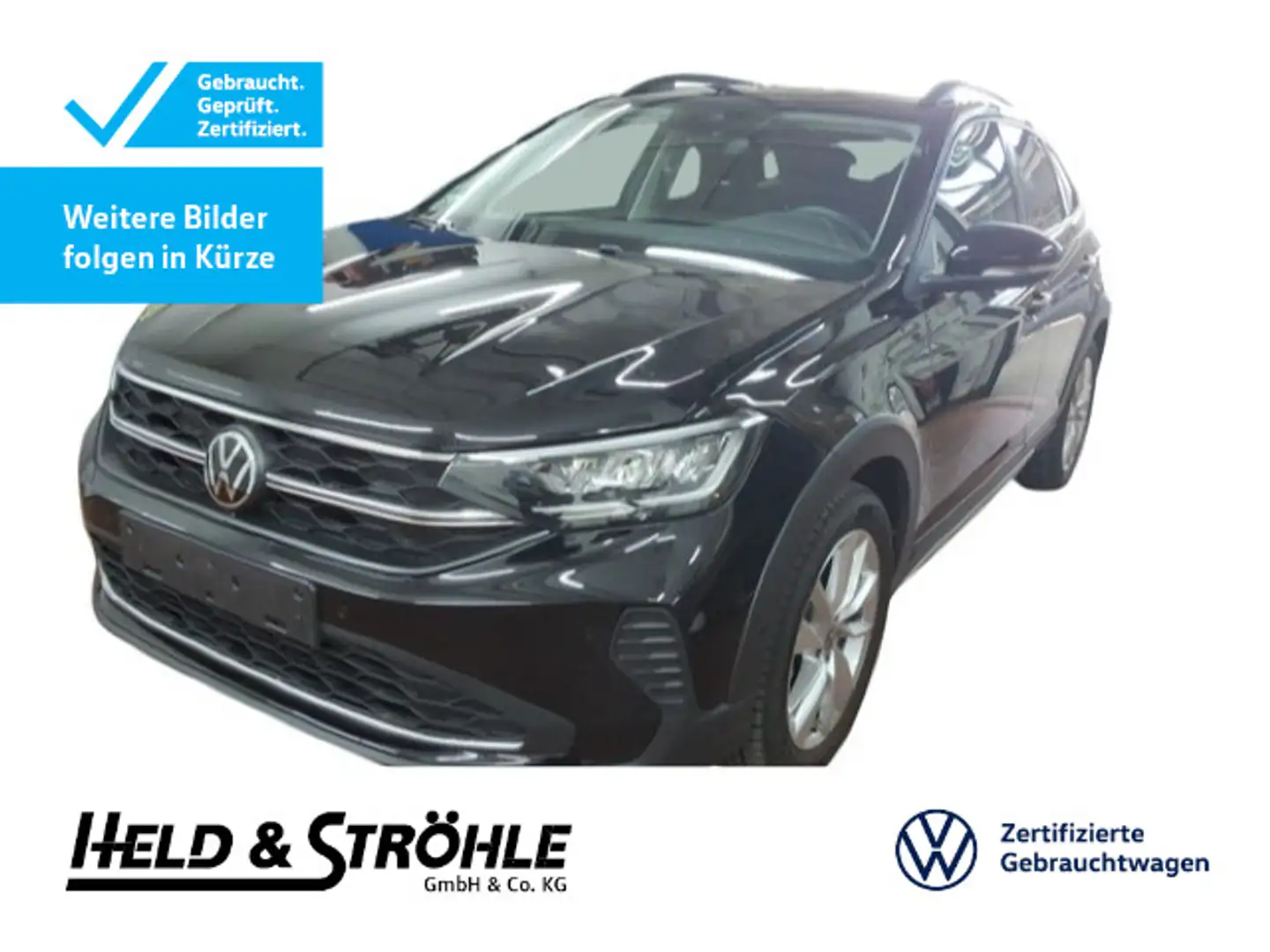 Volkswagen Taigo Life 1.5 TSI DSG LED NAV KAM PDC SHZ APP Schwarz - 1