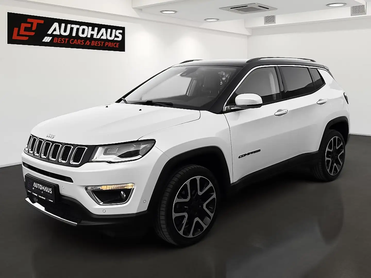 Jeep Compass 2,0 MultiJet AWD 9AT 170 Limited Aut. |TOP GEPF... Weiß - 1