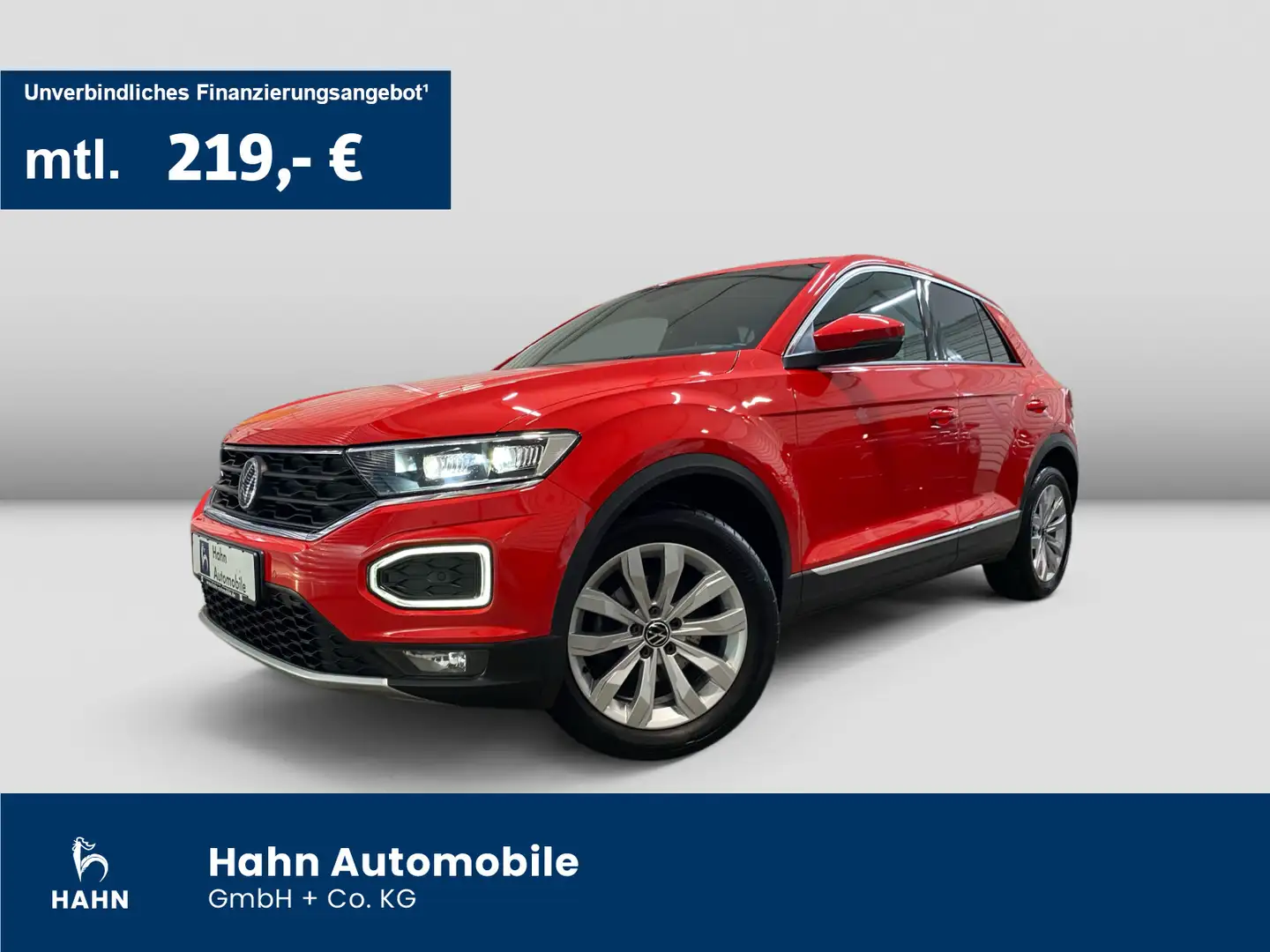 Volkswagen T-Roc 1.5 TSI DSG Sport Navi Kamera ACC LED Rot - 1