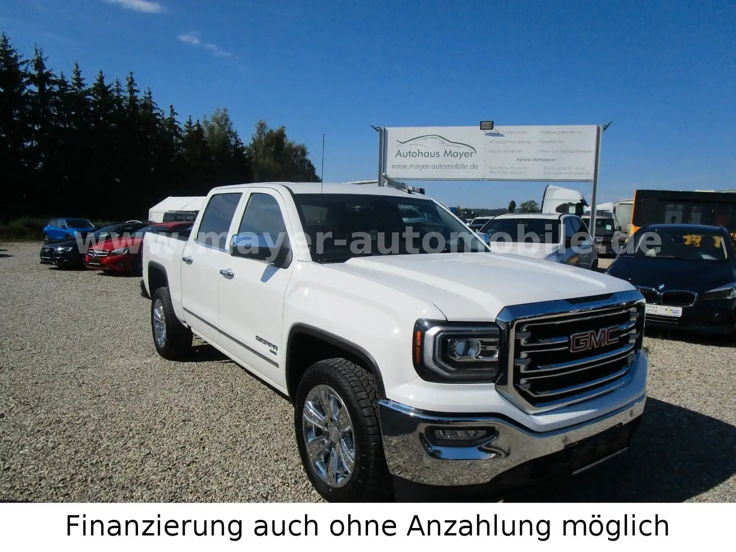 GMC Sierra Doublecab *NAVI*SHZ*Kamera* Wit - 1