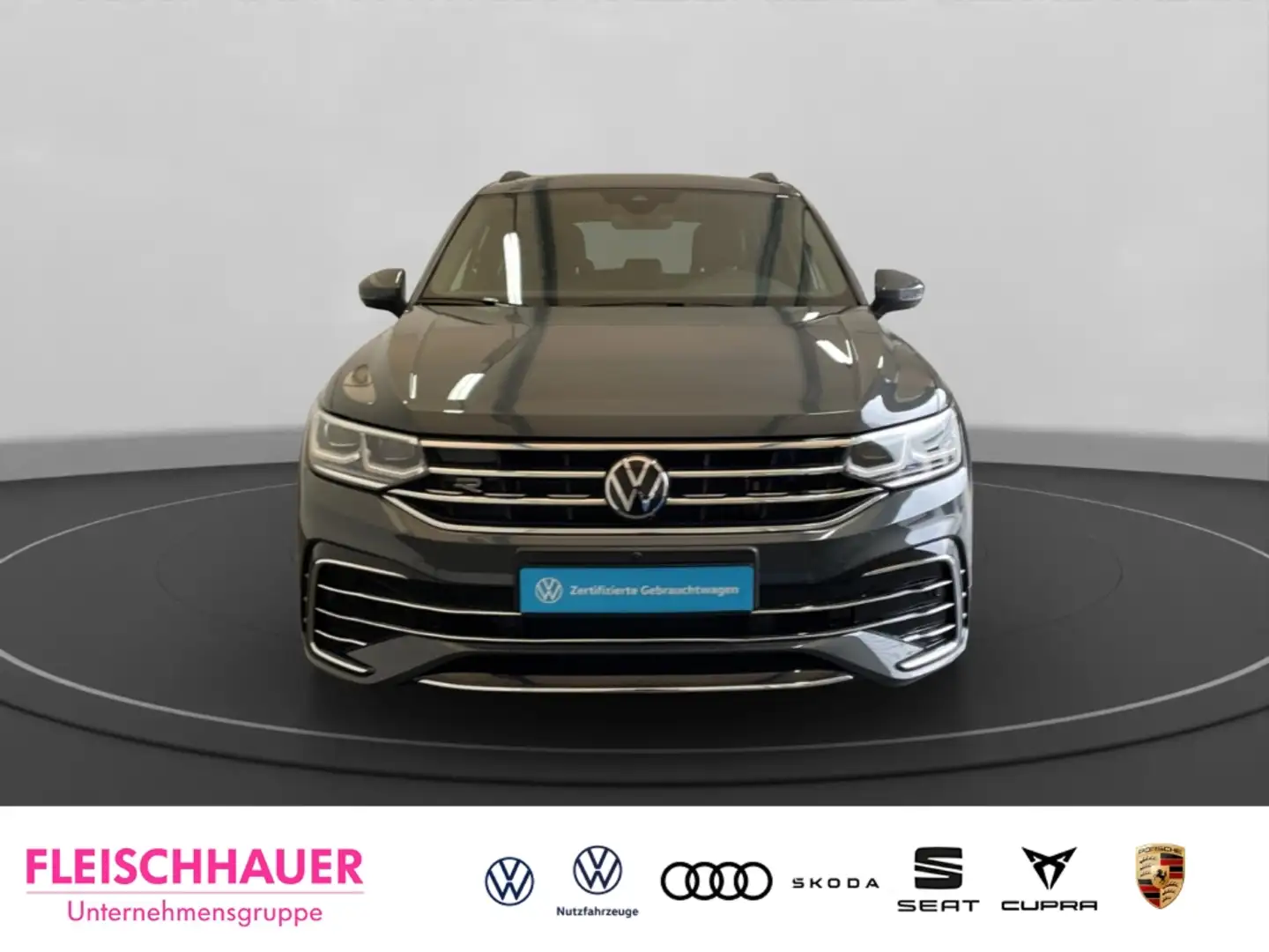 Volkswagen Tiguan R-Line 4Motion 2.0 TDI Matrix-LED AHK SHZ Kamera Gris - 2