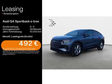 Q4 Sportback 50 e-tron qu. S line 0,25%*Pano*HuD