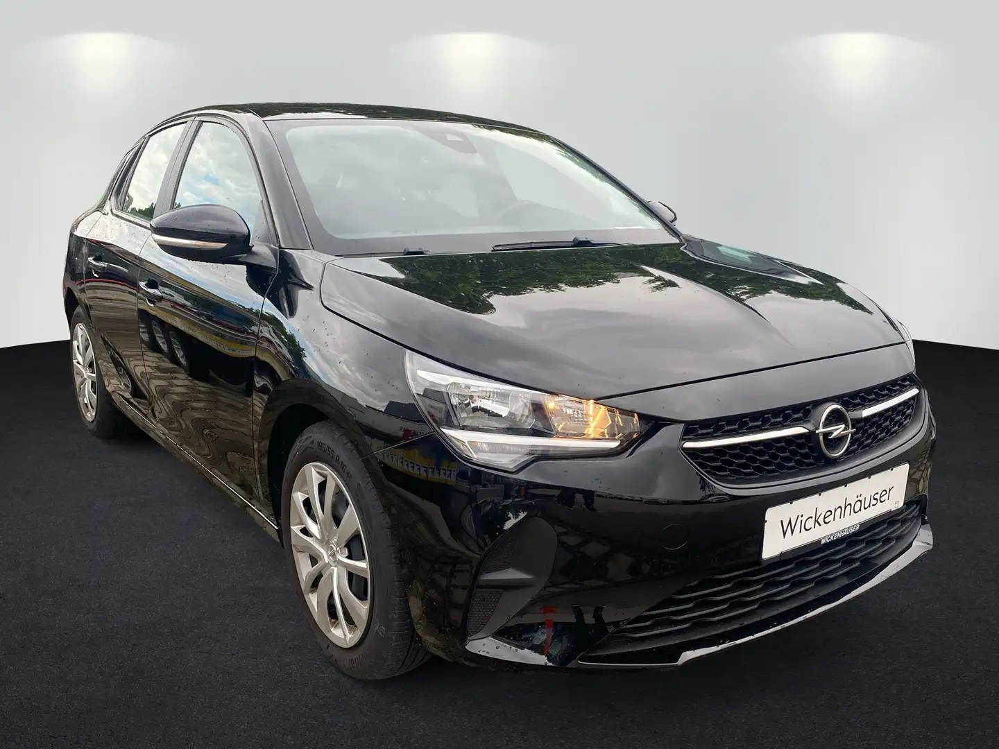 Opel Corsa 5trg 1.2 Edition +KAM PDC SpurH Klim BT Negro - 2