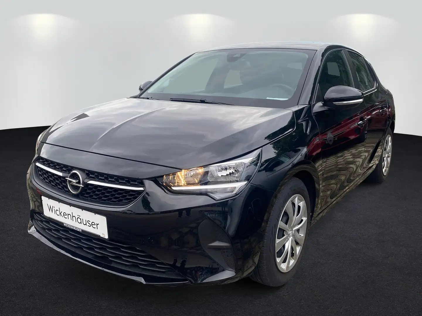 Opel Corsa 5trg 1.2 Edition +KAM PDC SpurH Klim BT Negro - 1