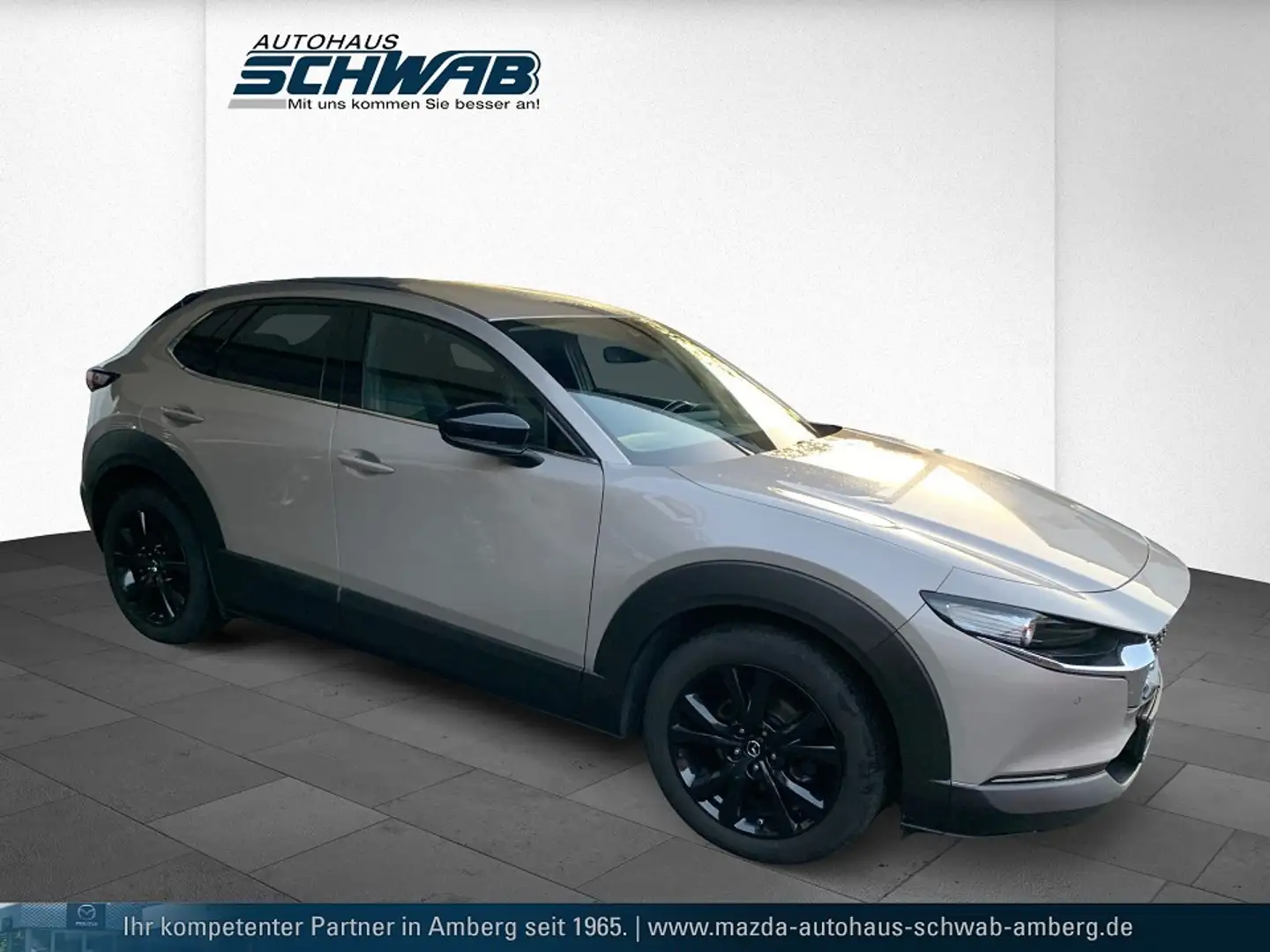 Mazda CX-30 L SKYACTIV-X 2.0 M Hybrid 6GS AL-HOMURA Mazda CX-3 Silber - 2