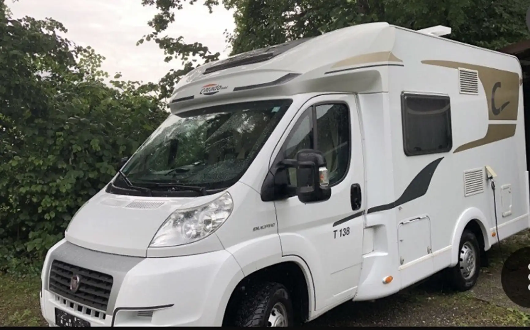 Caravans-Wohnm Carado Carado t138 Weiß - 1