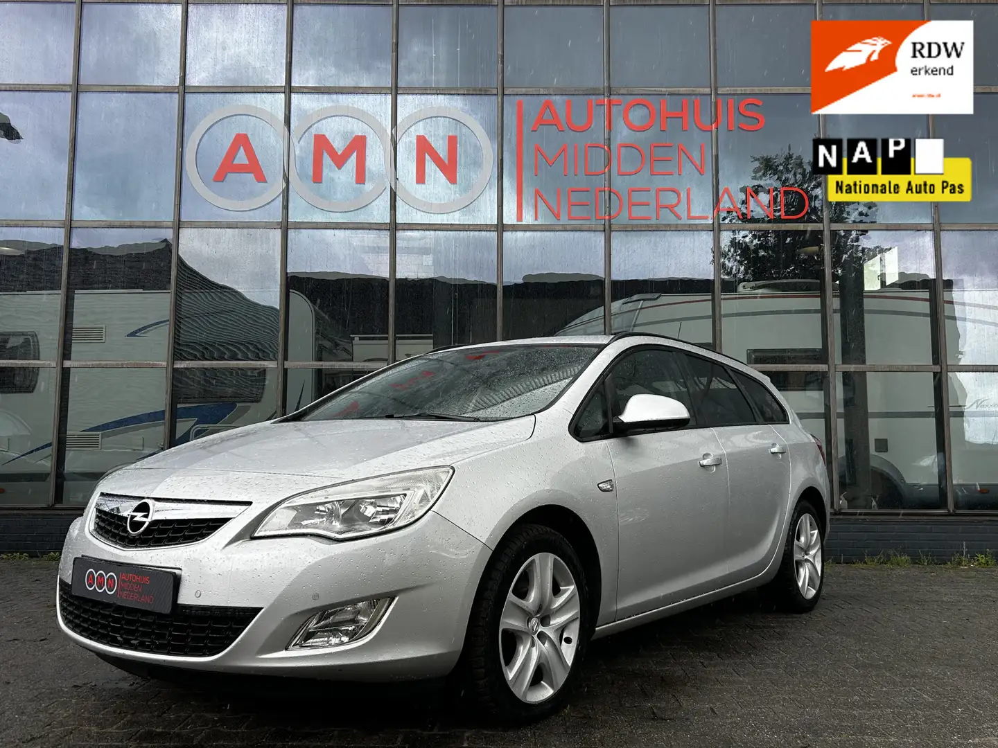 Opel Astra Sports Tourer 1.4 Turbo Cruisectr,Airco,PDCv/a,Ele Gris - 1