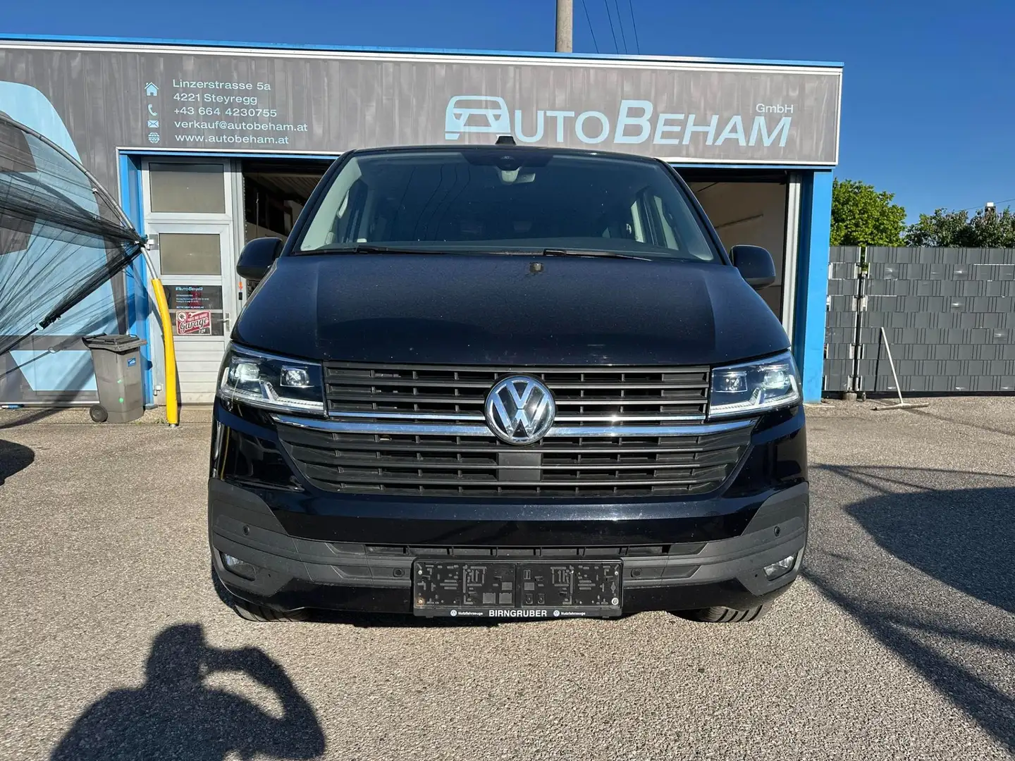 Volkswagen T6 Kombi T6.1 2,0 TDI DSG LED-Netto: 23325.- Schwarz - 2