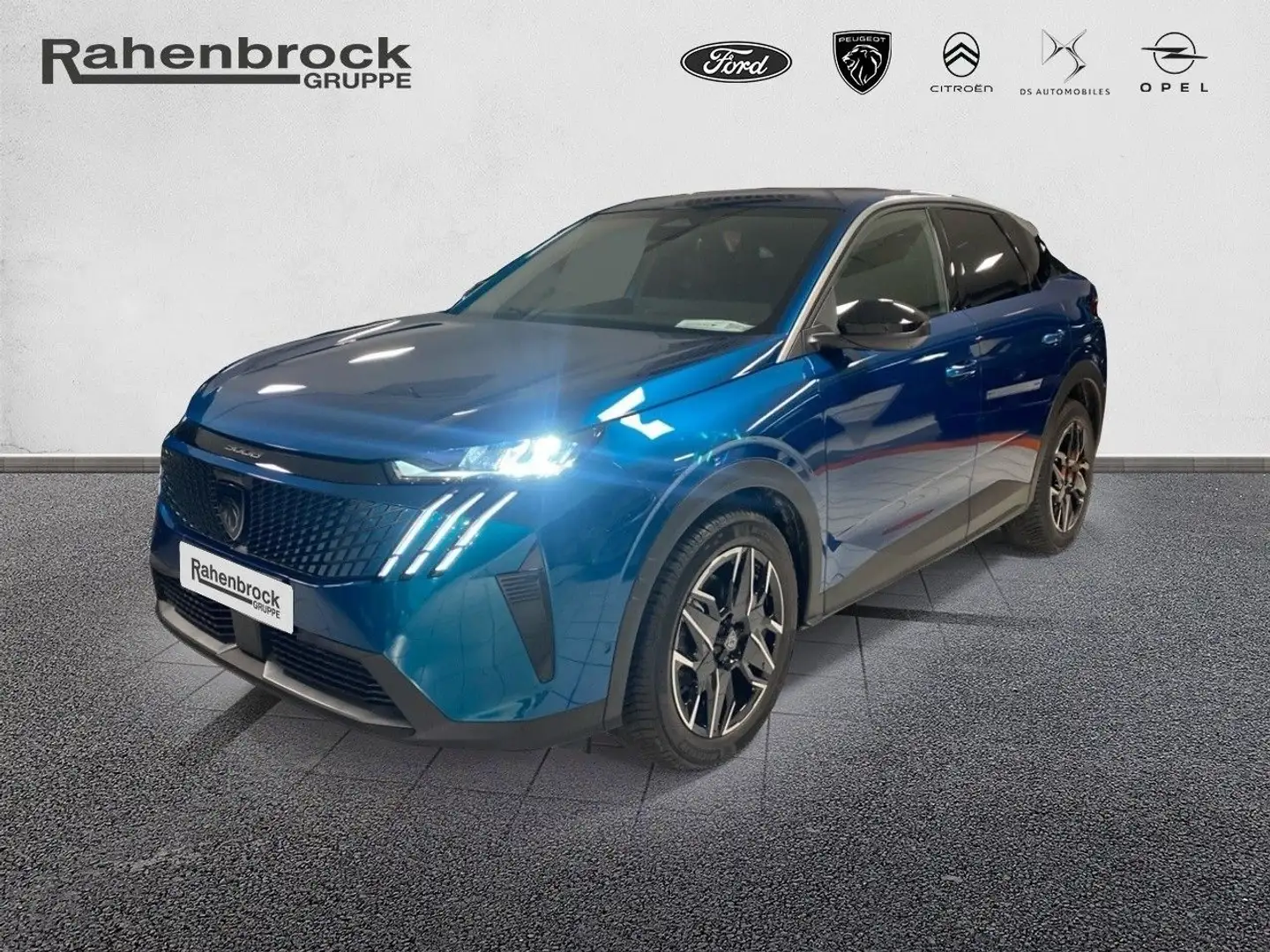 Peugeot 3008 Allure Hybrid 136 e-DSC6 Blau - 1