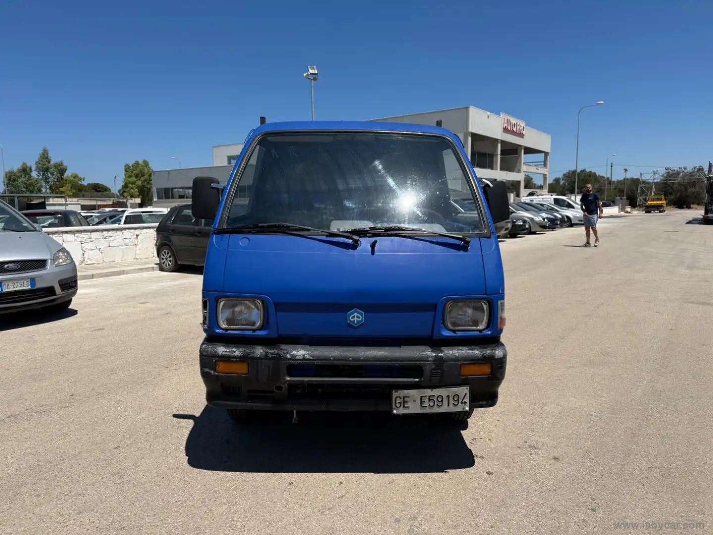 Piaggio Porter 1.0 Autocarro RIBALTABILE Blau - 1