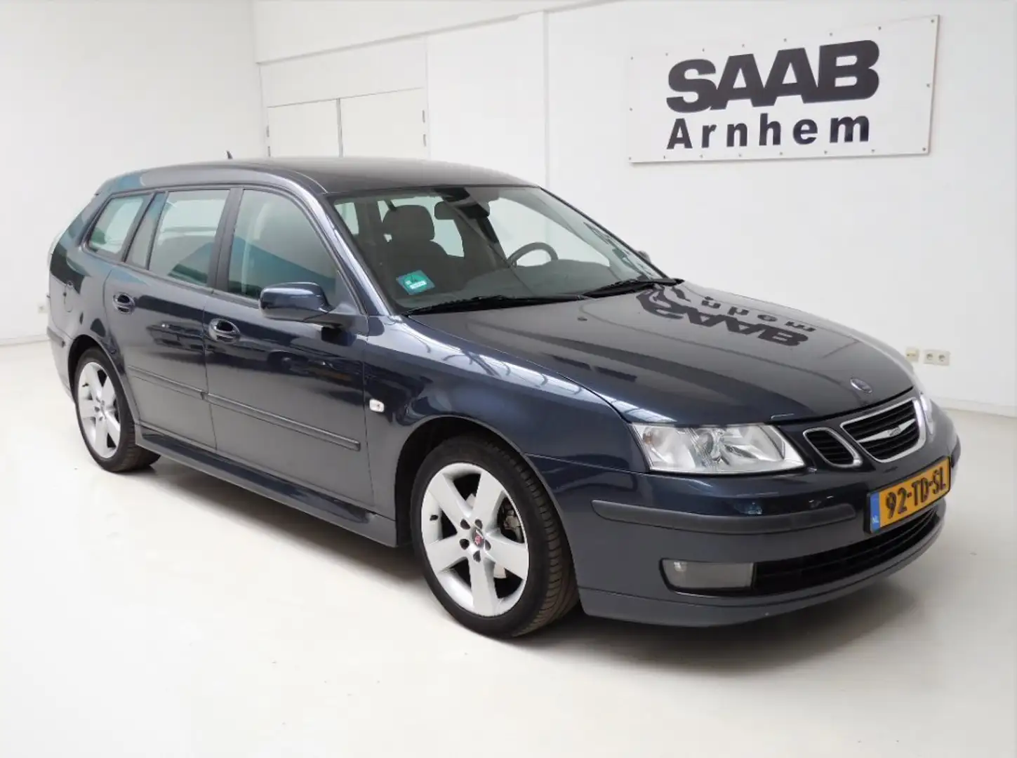 Saab 9-3 Sport Estate 1.8t | 210 PK Dion HPT | BTW-auto Blauw - 1