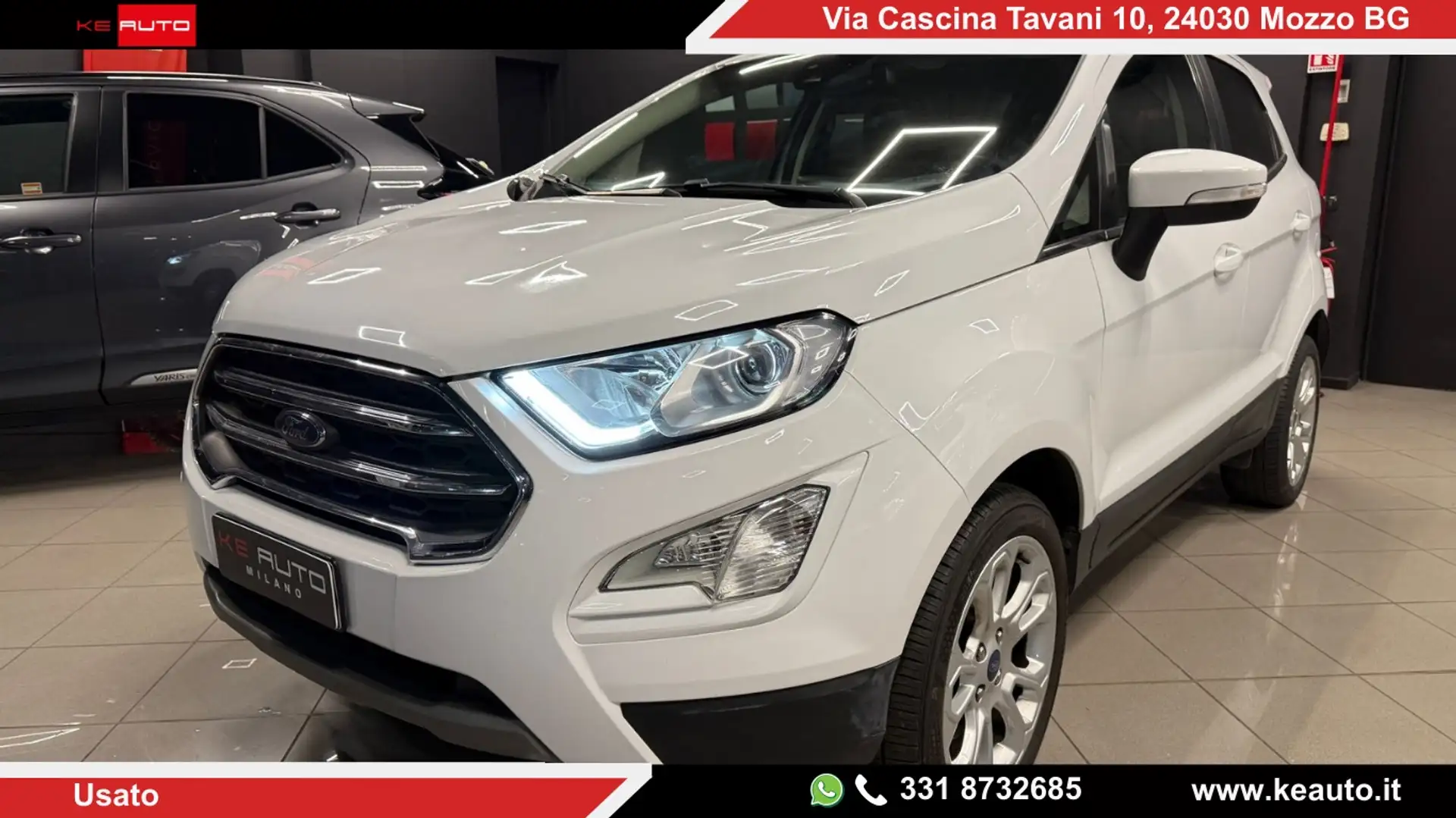 Ford EcoSport EcoSport 2018 1.0 ecoboost Titanium s Bianco - 1