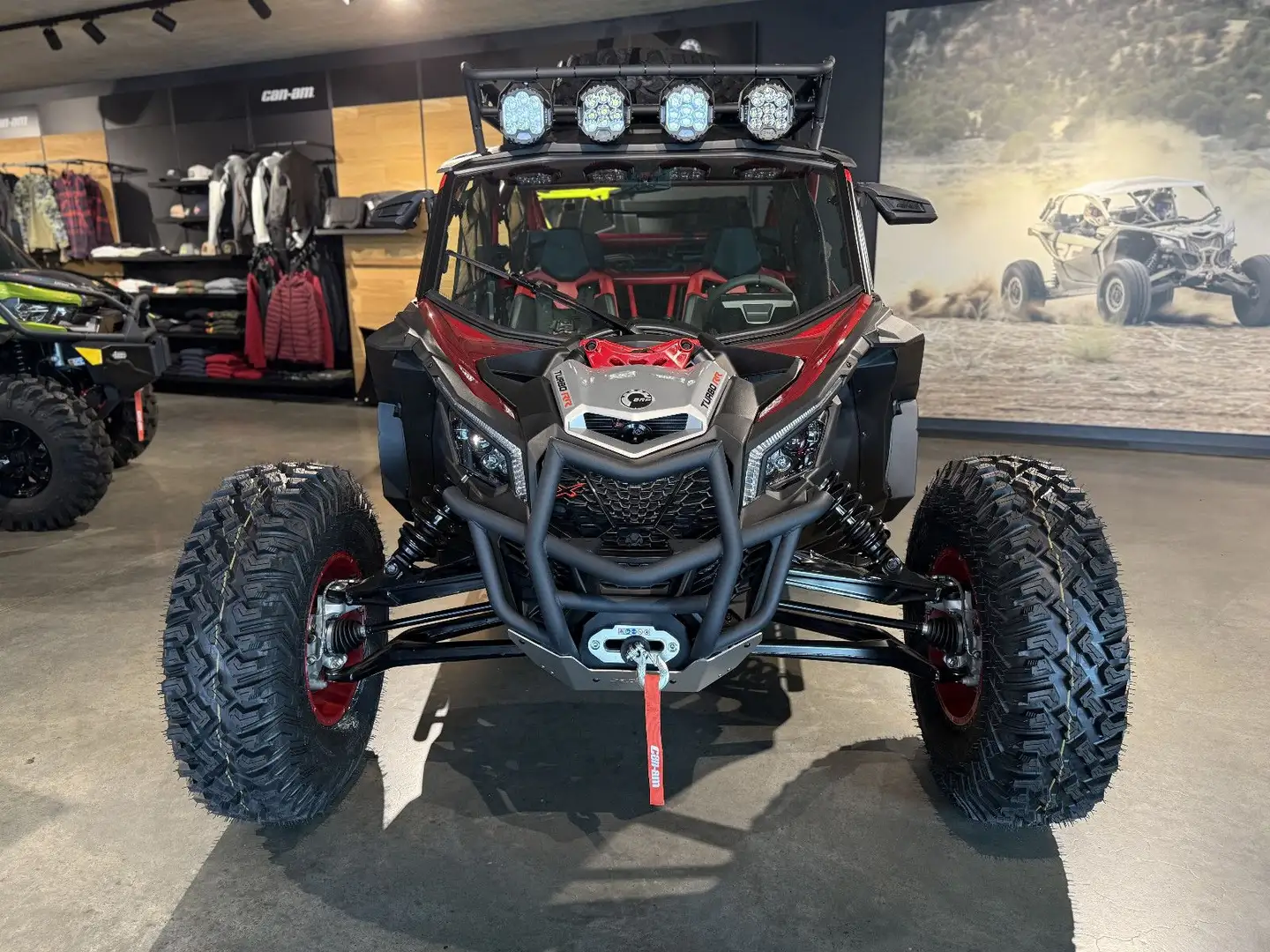 Can-Am Maverick XRS Turbo RR SSX MAX 2025iger DAKAR Rood - 2
