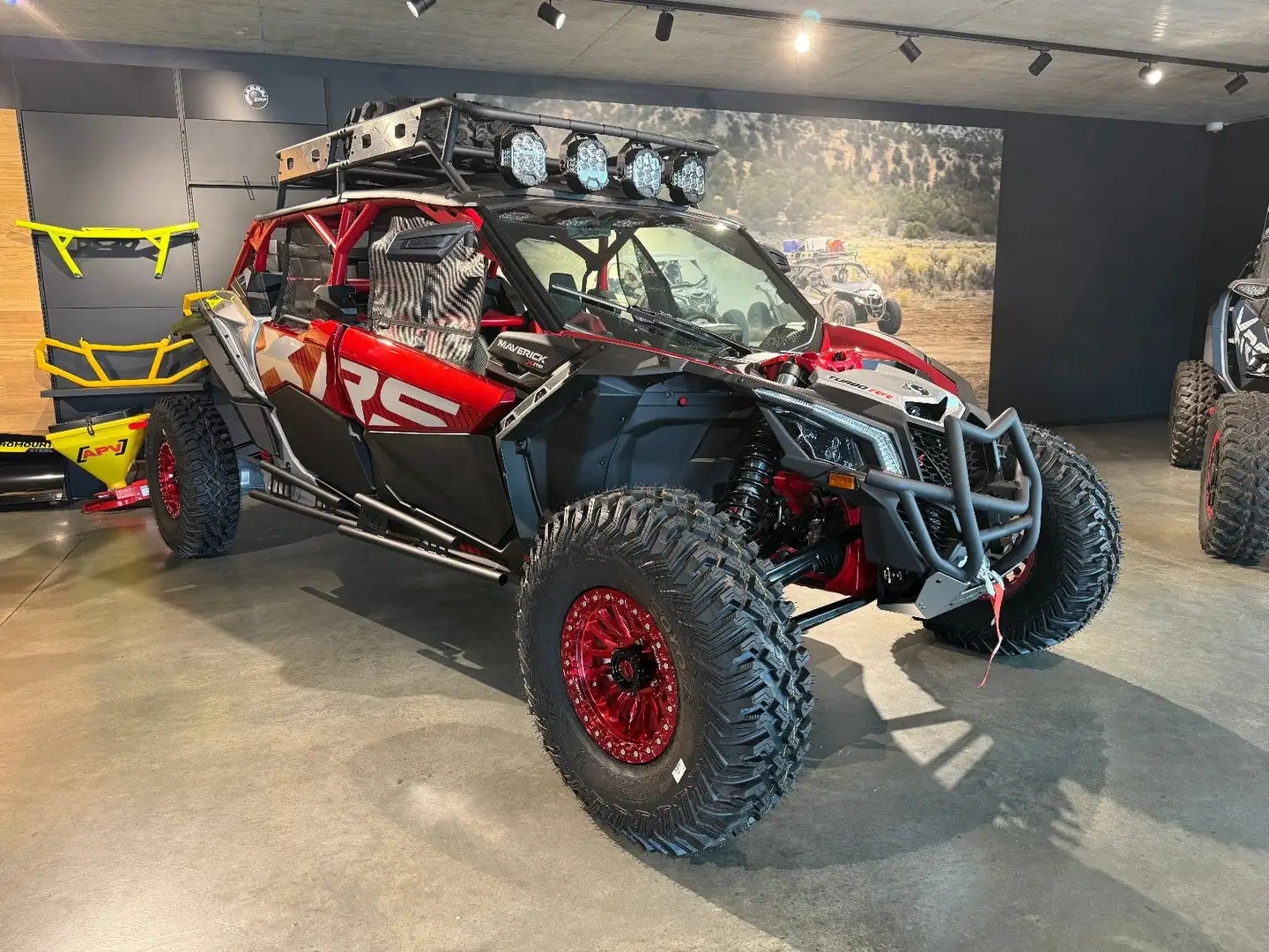 Can-Am Maverick XRS Turbo RR SSX MAX 2025iger DAKAR Rood - 1